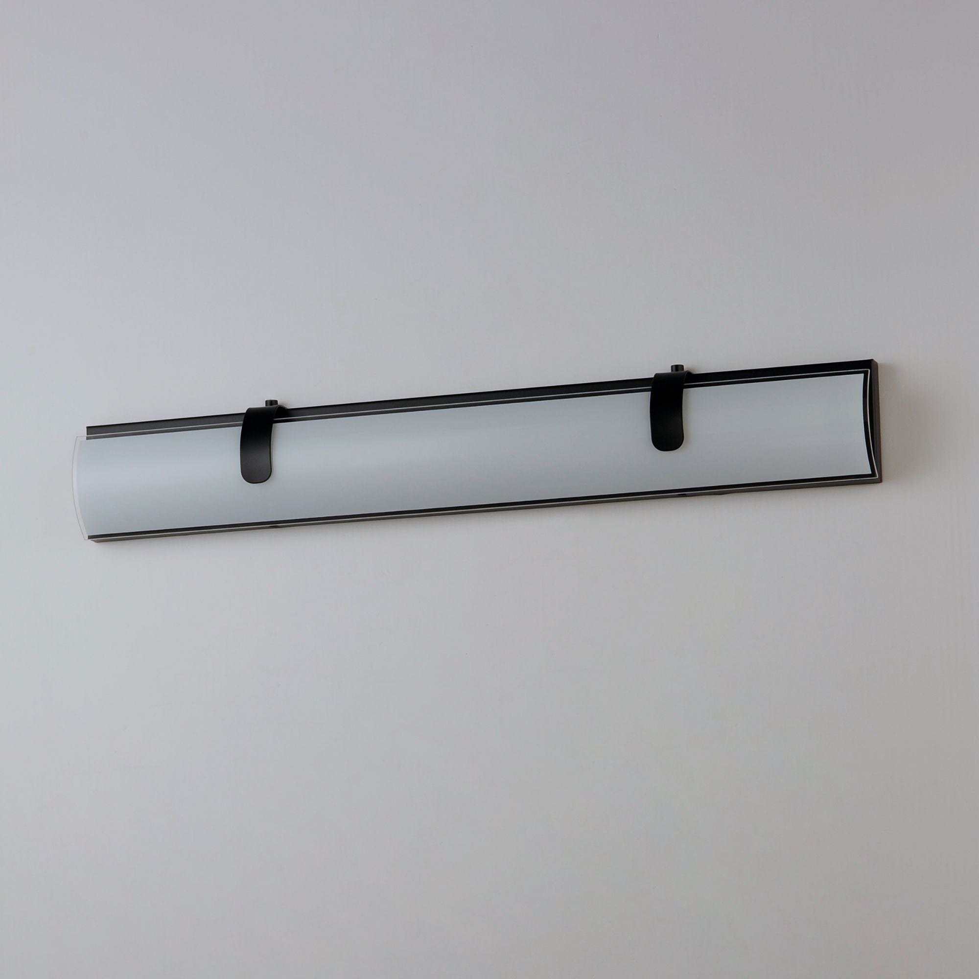 Clutch 30" LED Bath Vanity, Black Finish