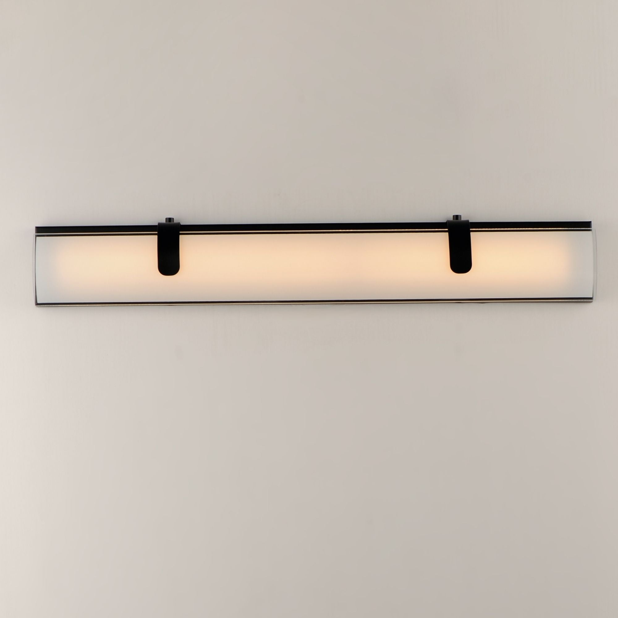 Clutch 30" LED Bath Vanity, Black Finish