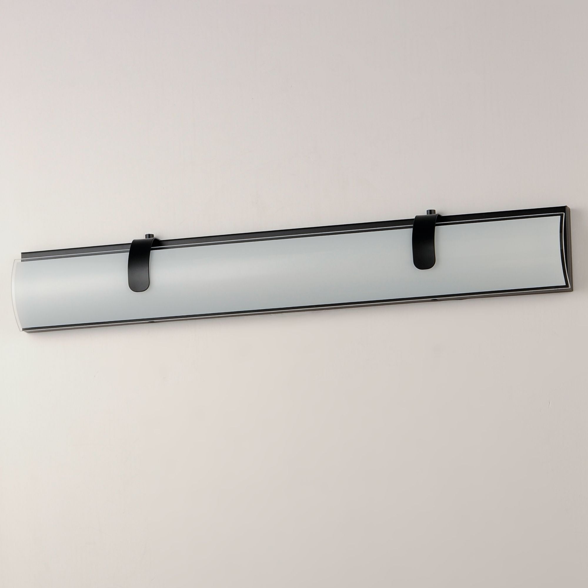 Clutch 30" LED Bath Vanity, Black Finish