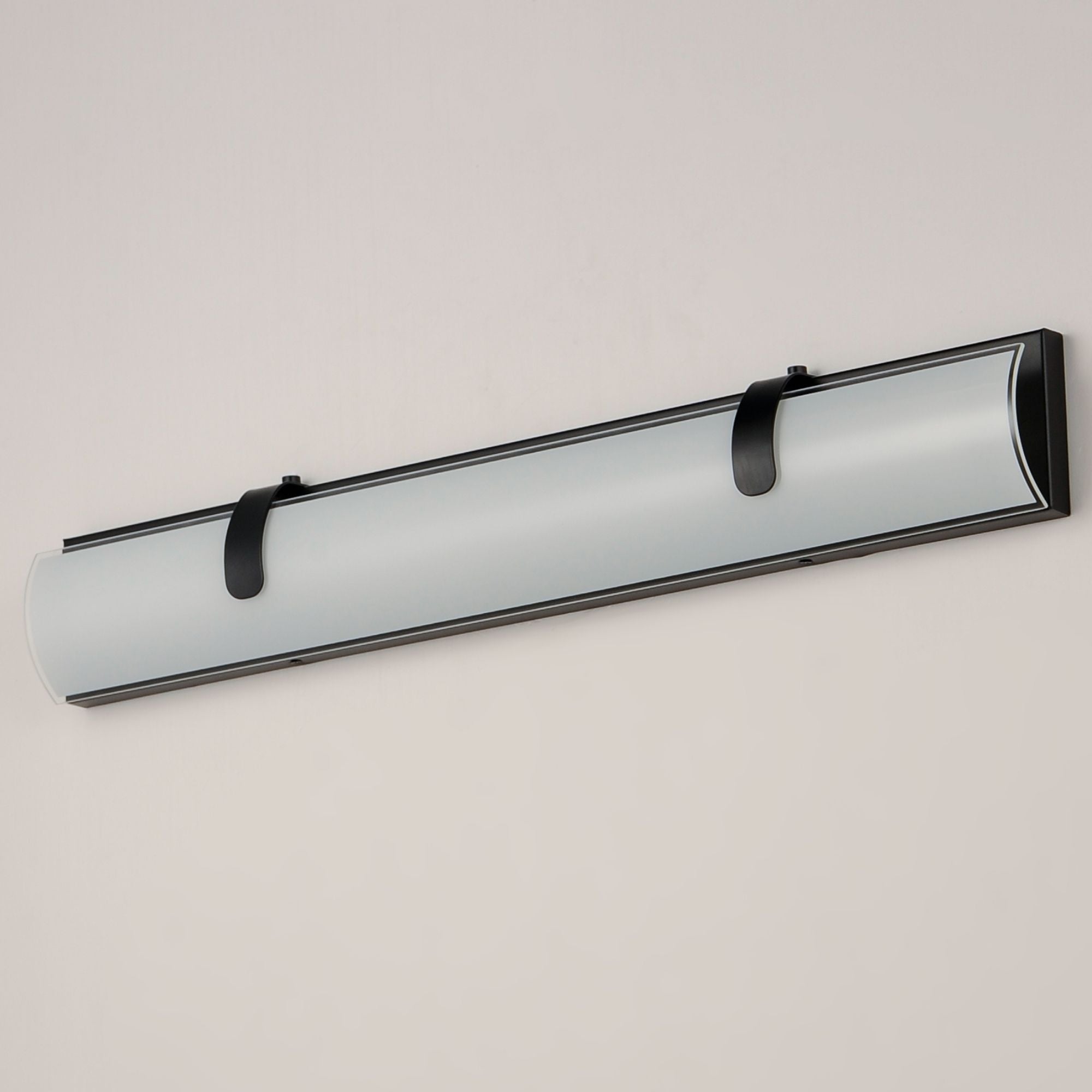 Clutch 30" LED Bath Vanity, Black Finish