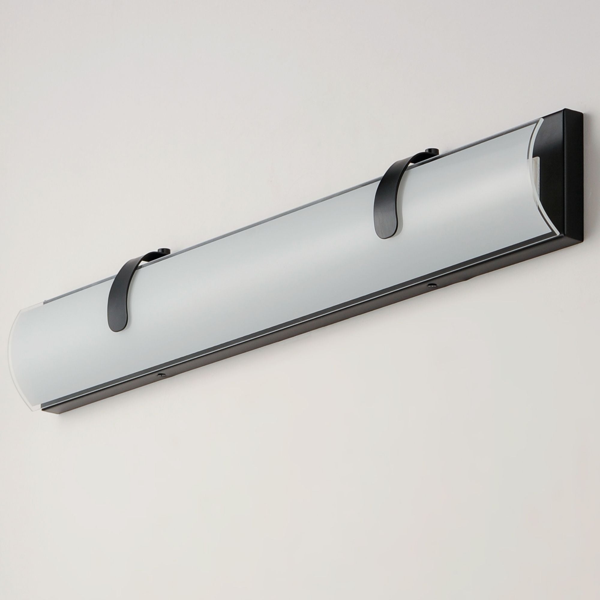 Clutch 30" LED Bath Vanity, Black Finish