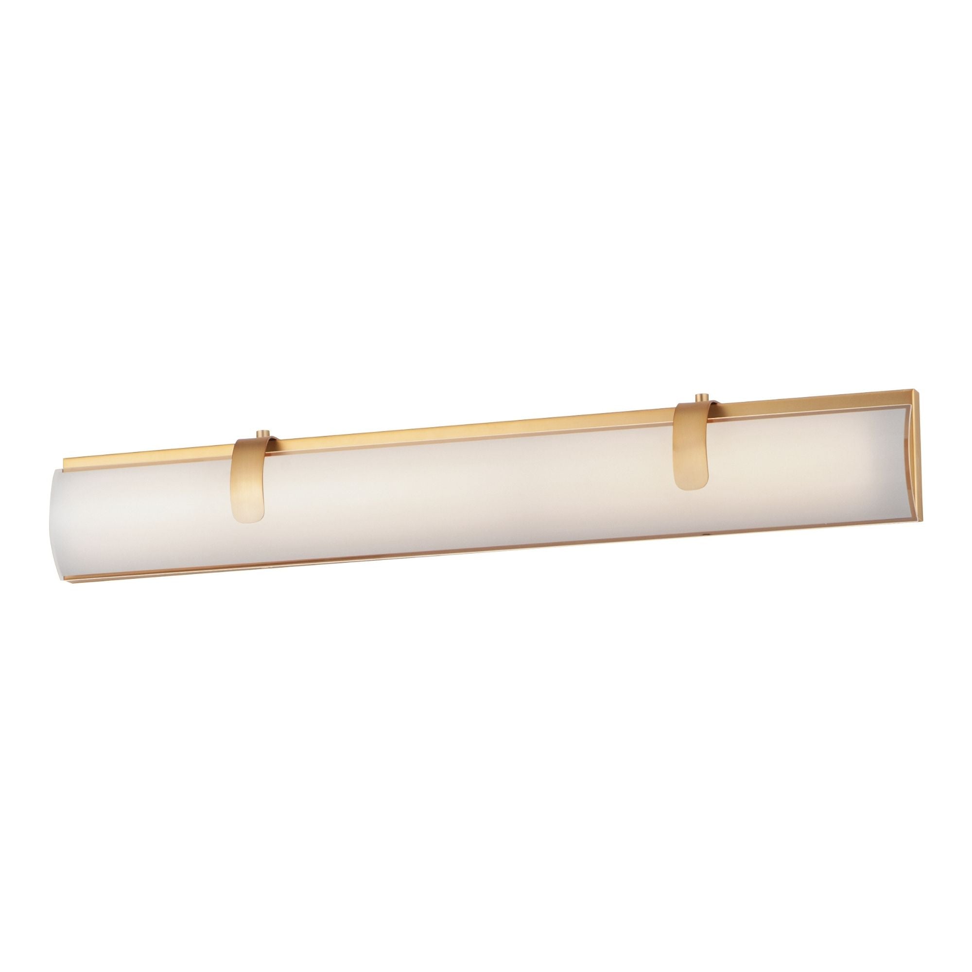 Clutch 30" LED Bath Vanity, Gold Finish