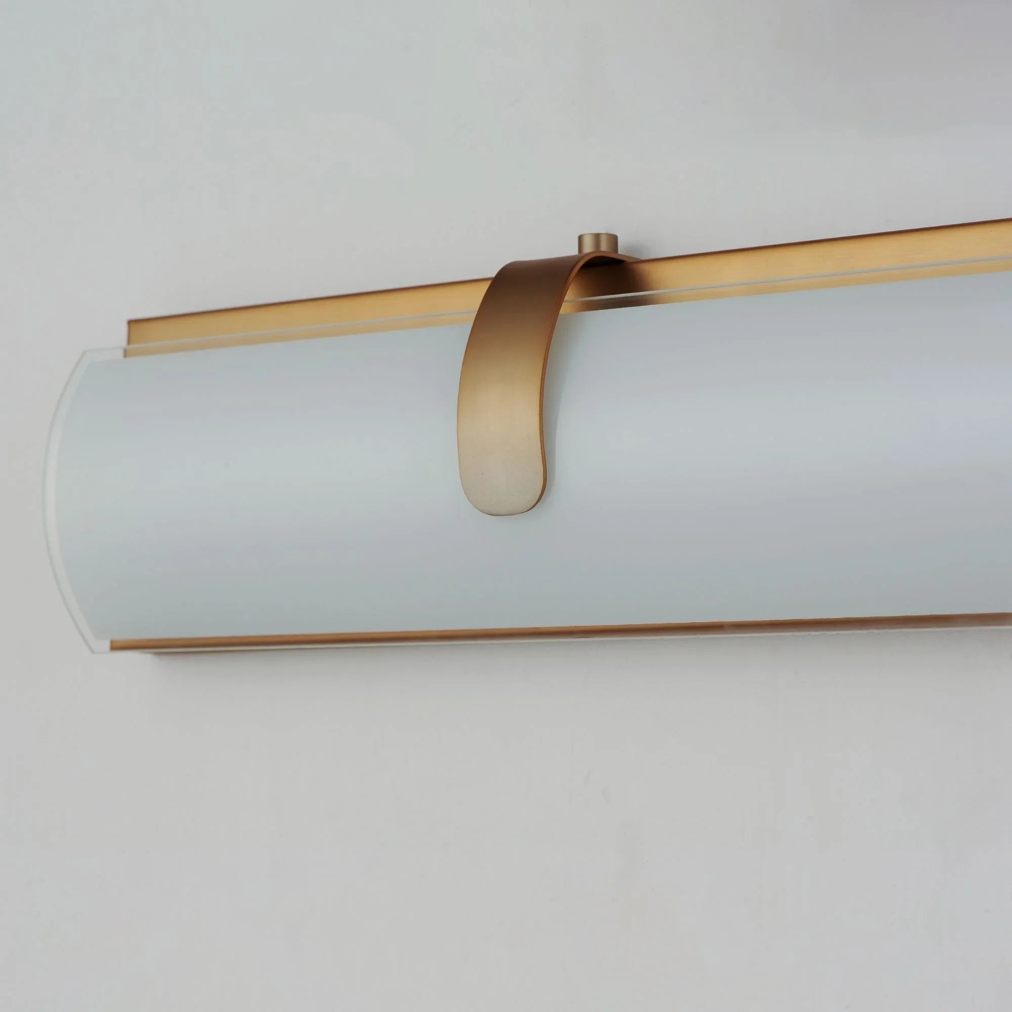 Clutch 30" LED Bath Vanity, Gold Finish