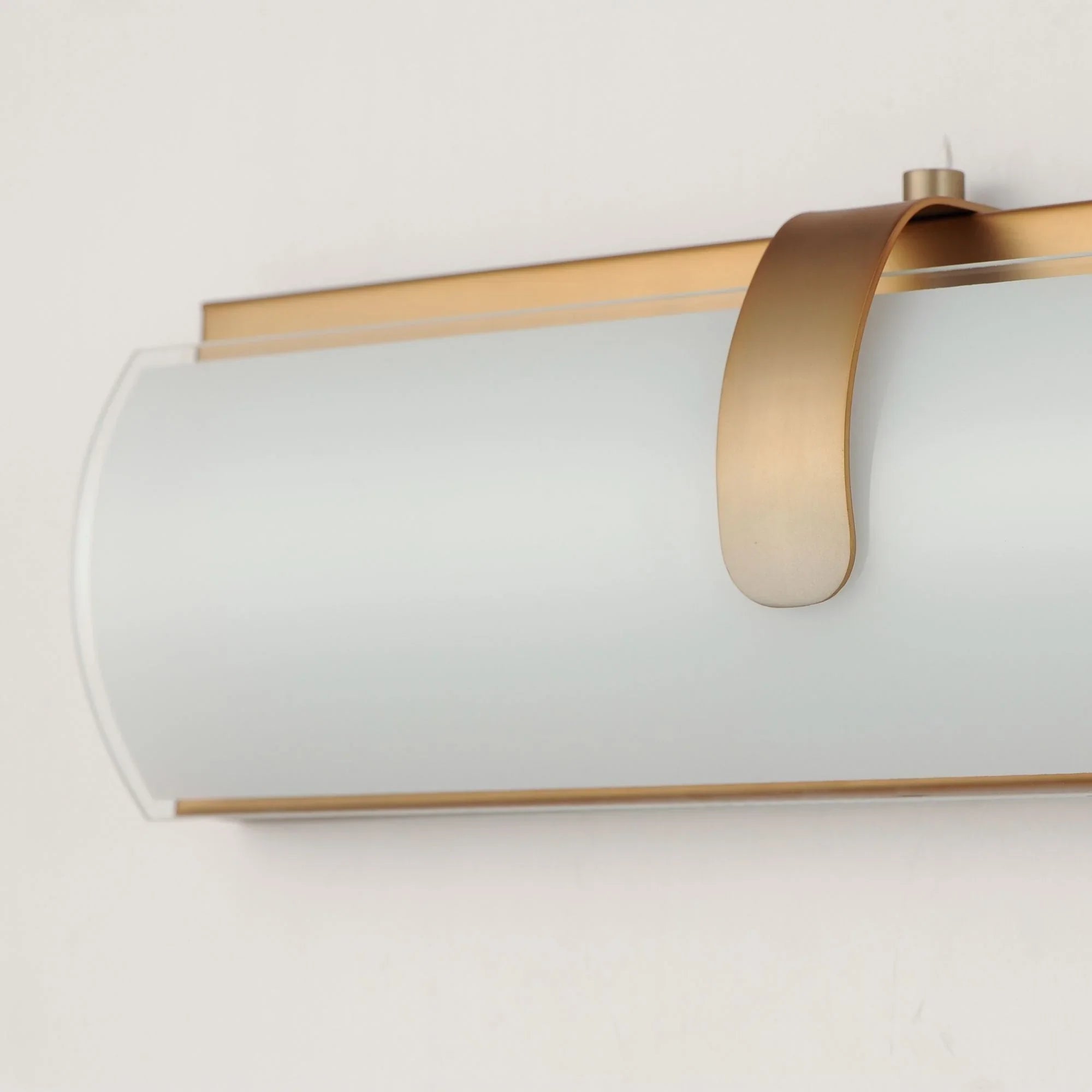 Clutch 30" LED Bath Vanity, Gold Finish