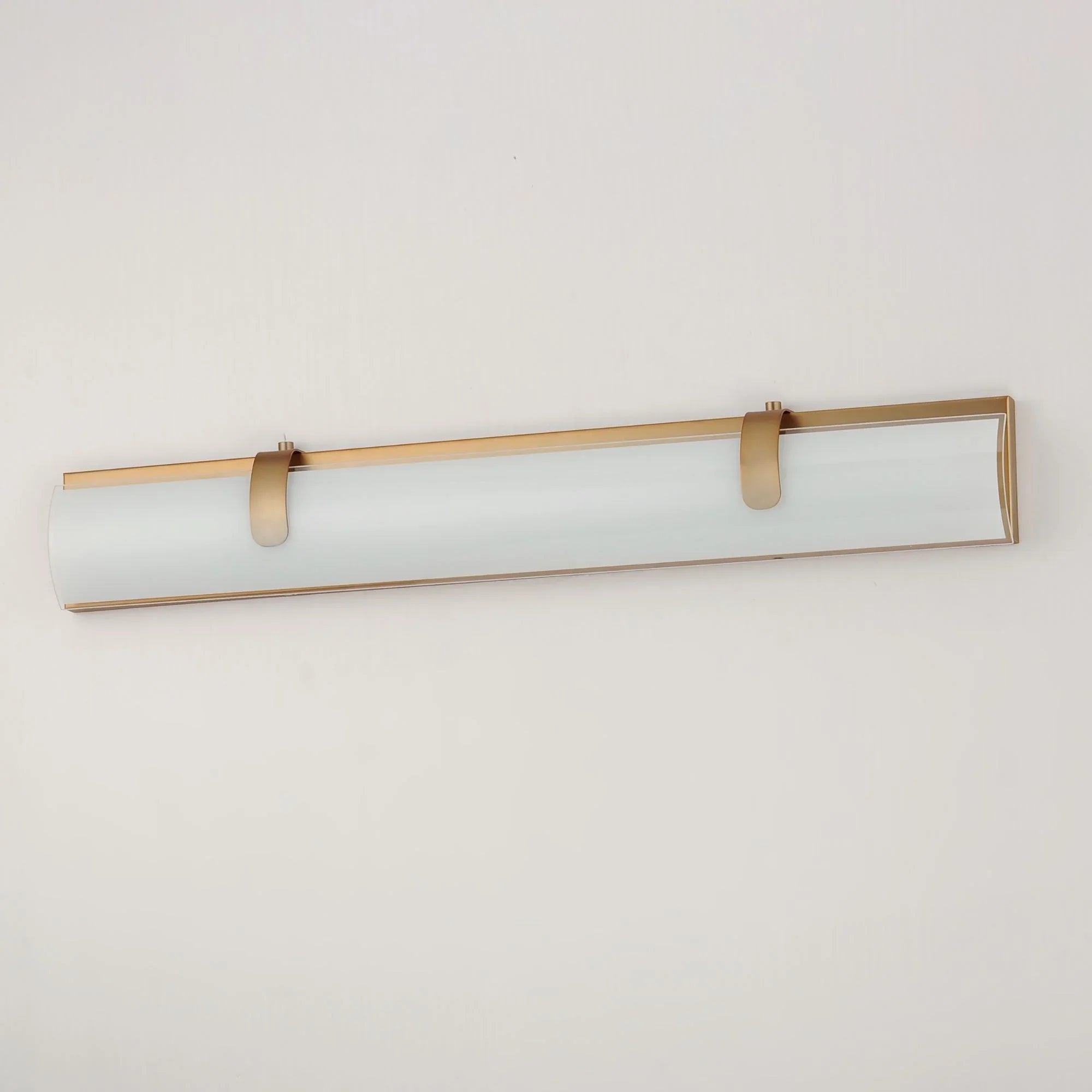 Clutch 30" LED Bath Vanity, Gold Finish