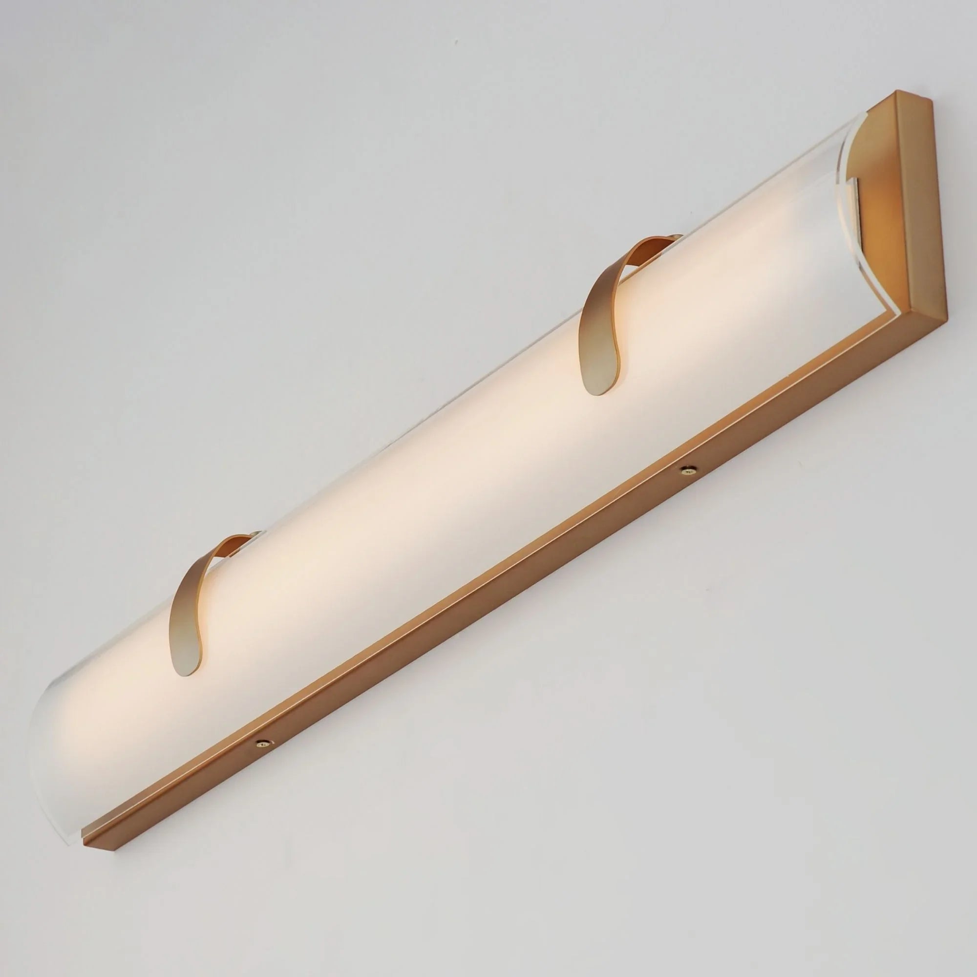 Clutch 30" LED Bath Vanity, Gold Finish