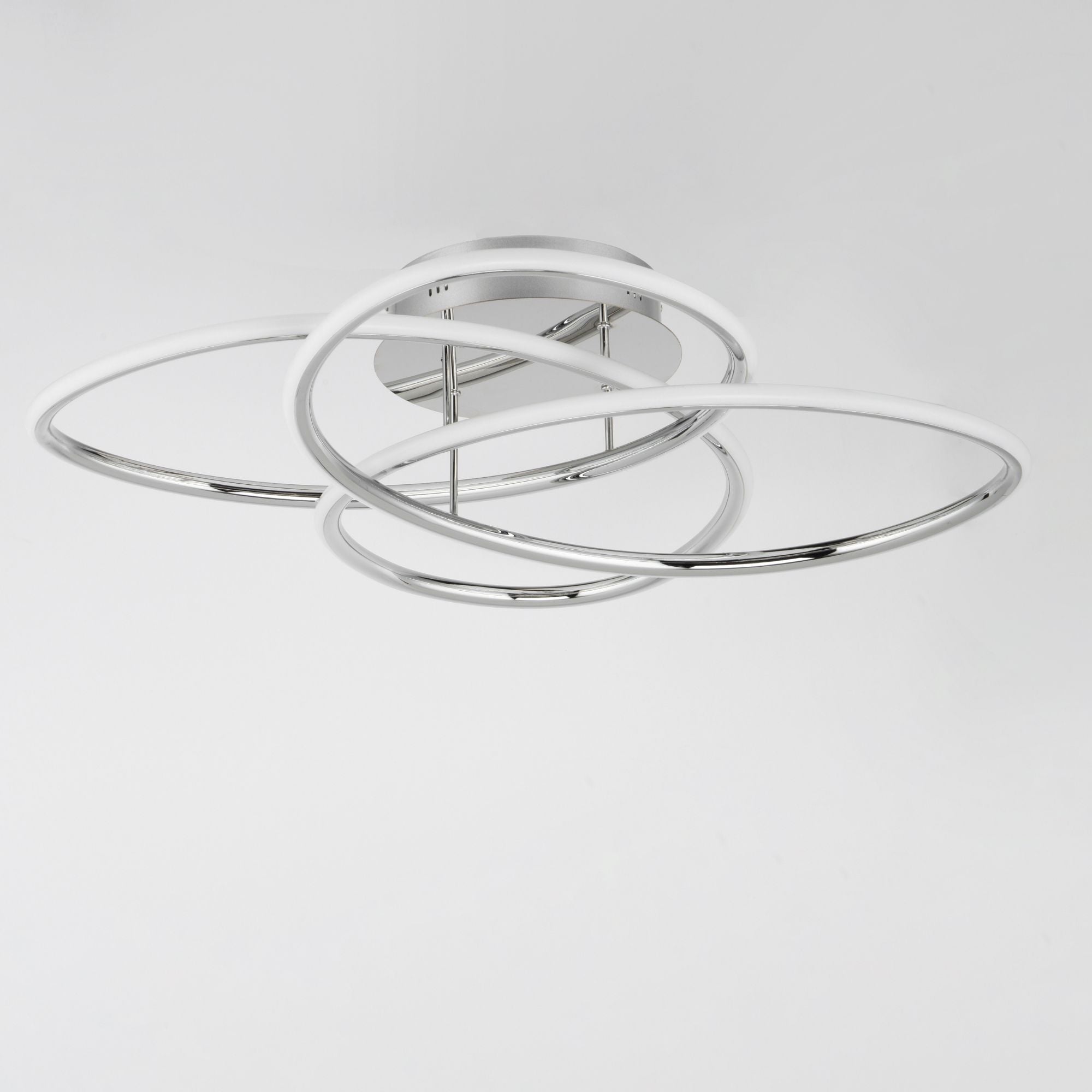 Coaster 20" LED Flush Mount, Polished Chrome Finish