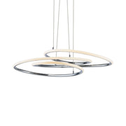 ET2 Lighting - Coaster 20" LED Pendant, Polished Chrome Finish | Bees Lighting