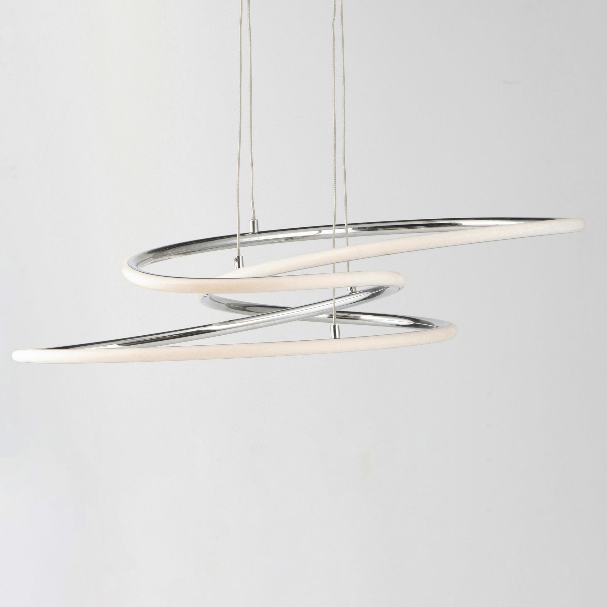 ET2 Lighting - Coaster 20" LED Pendant, Polished Chrome Finish | Bees Lighting