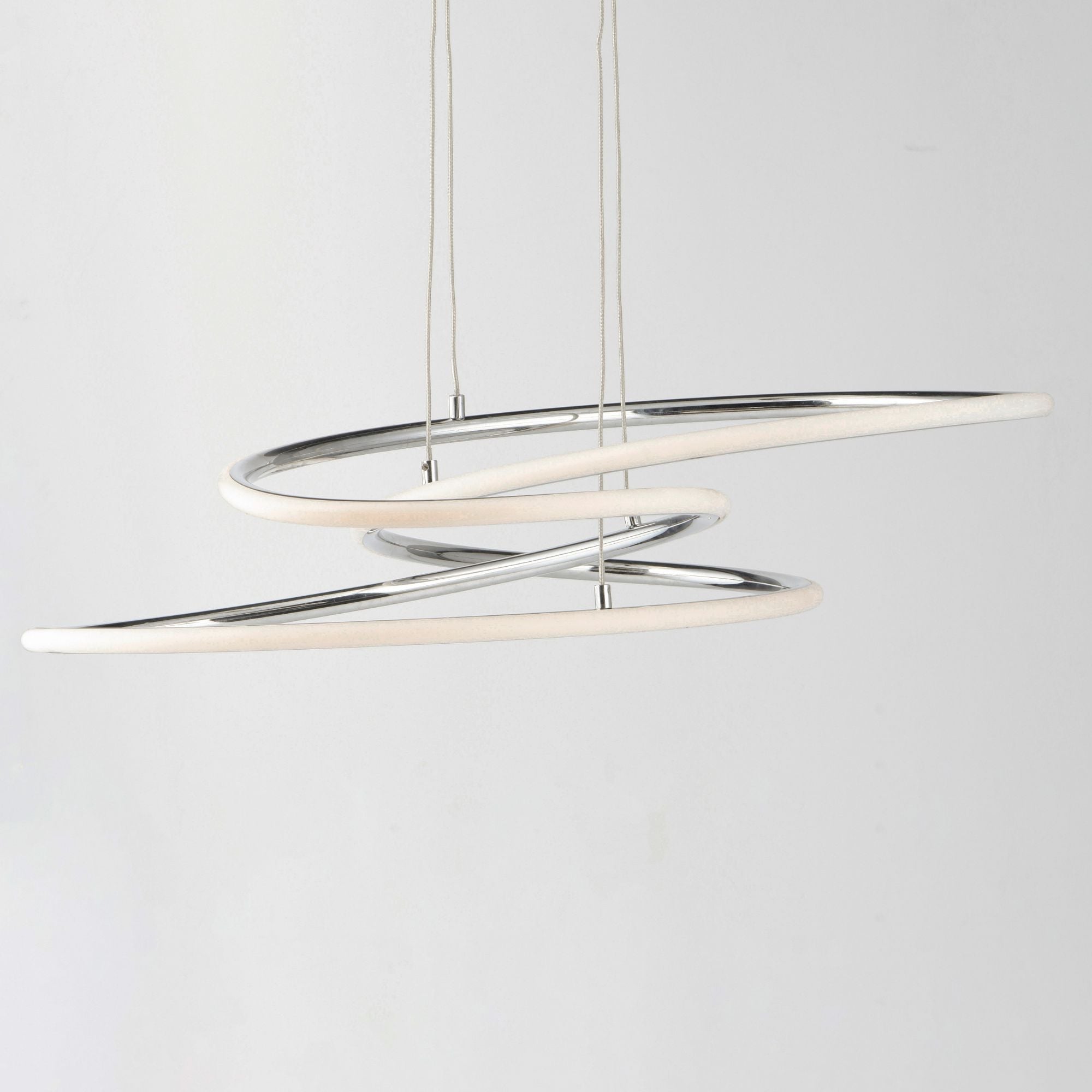 ET2 Lighting - Coaster 20" LED Pendant, Polished Chrome Finish | Bees Lighting