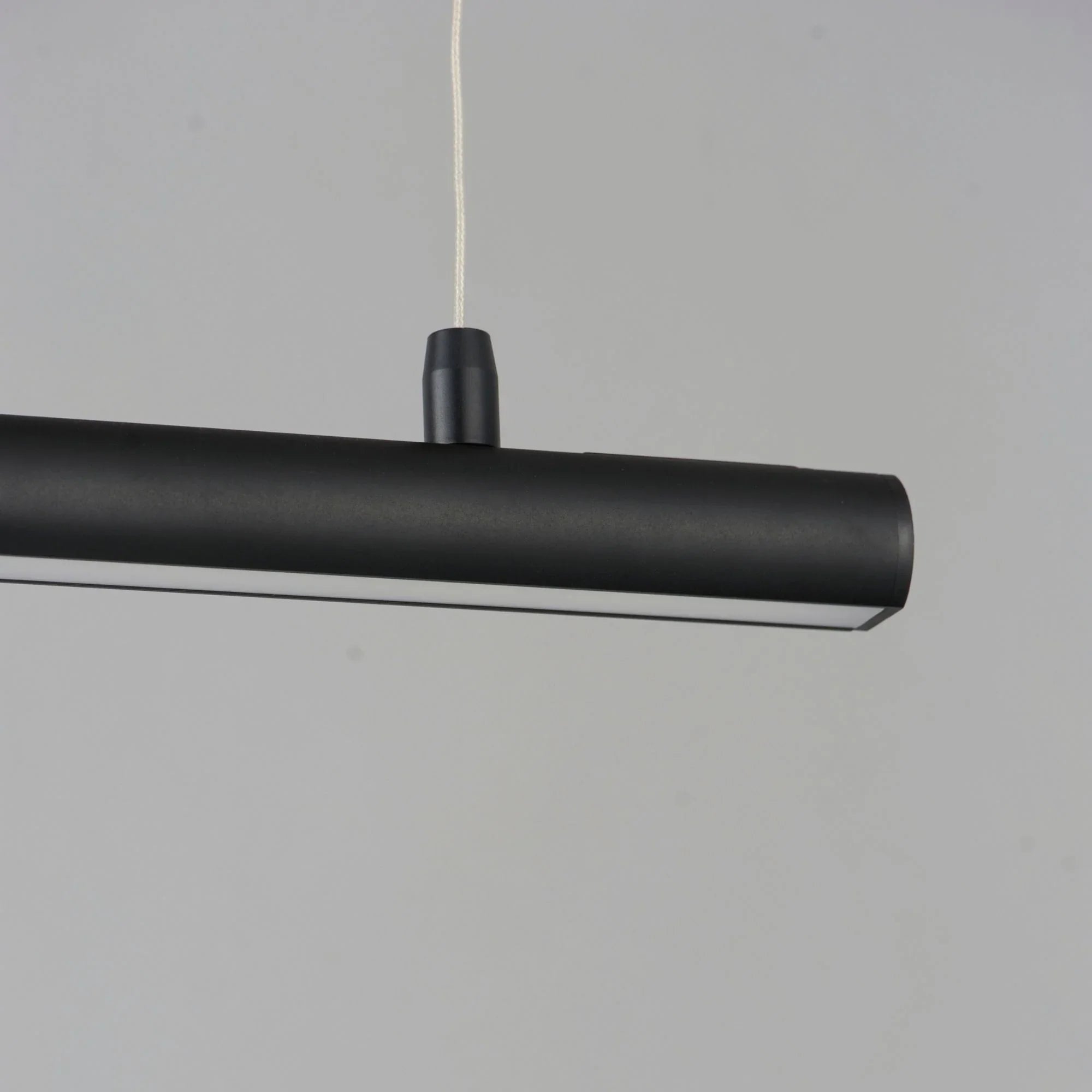 Continuum 39" LED Linear Pendant, Black Finish