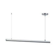 Continuum 39" LED Linear Pendant, Satin Aluminum Finish
