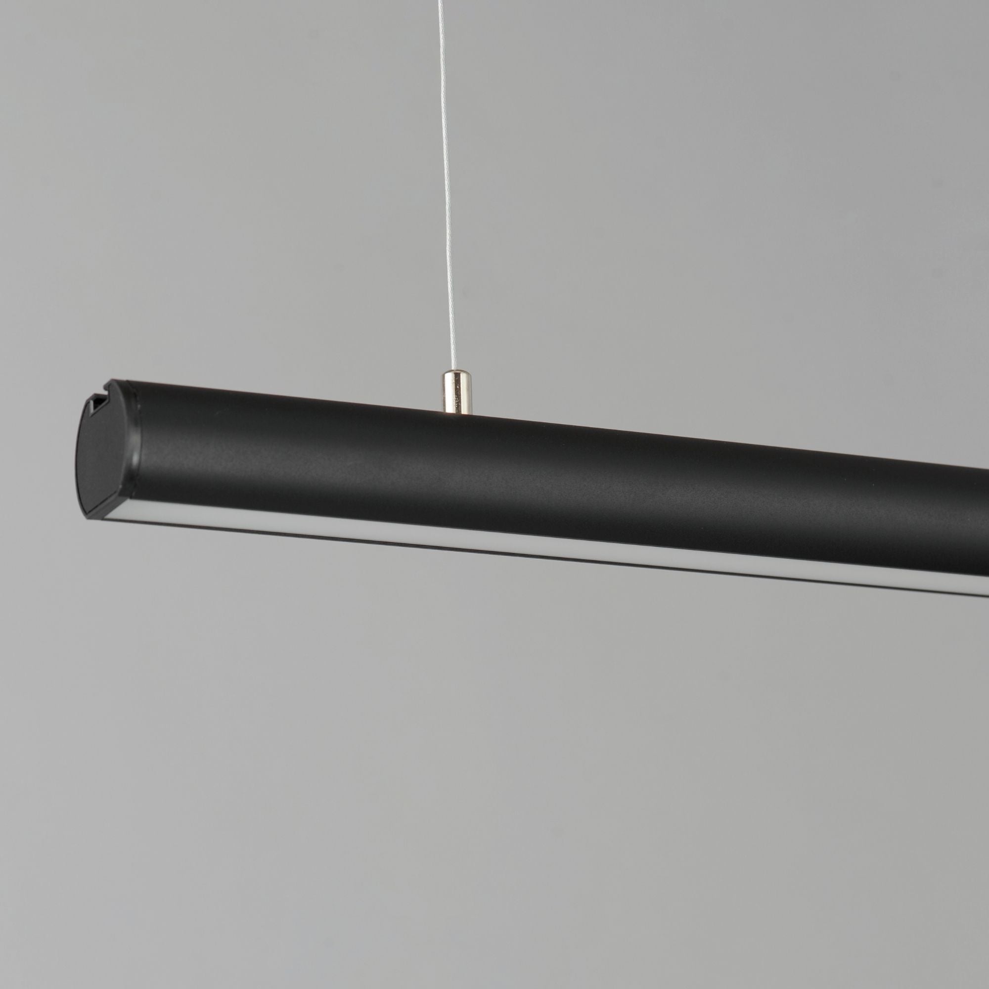 Continuum 47" LED Linear Pendant, Black Finish