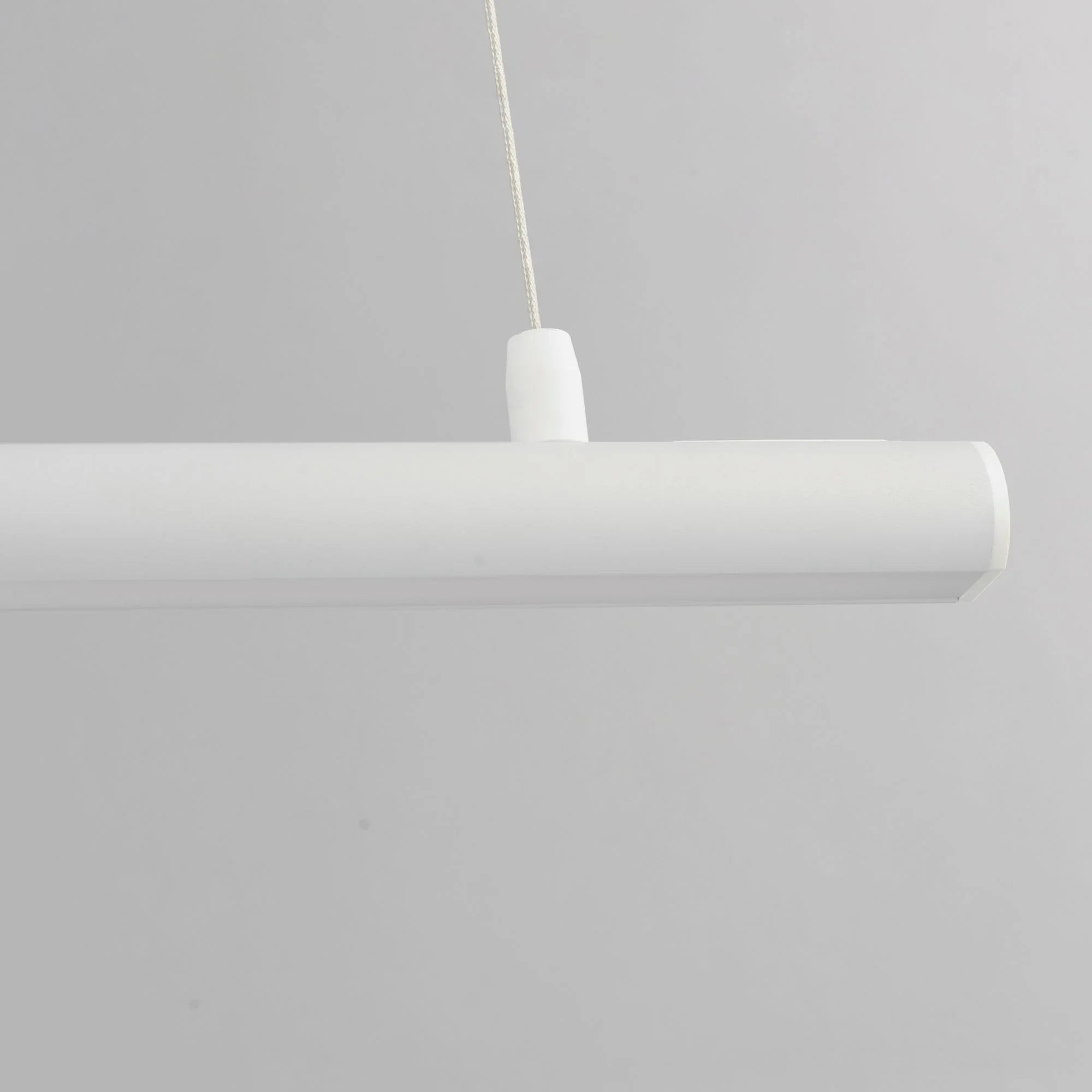 Continuum 47" LED Linear Pendant, White Finish