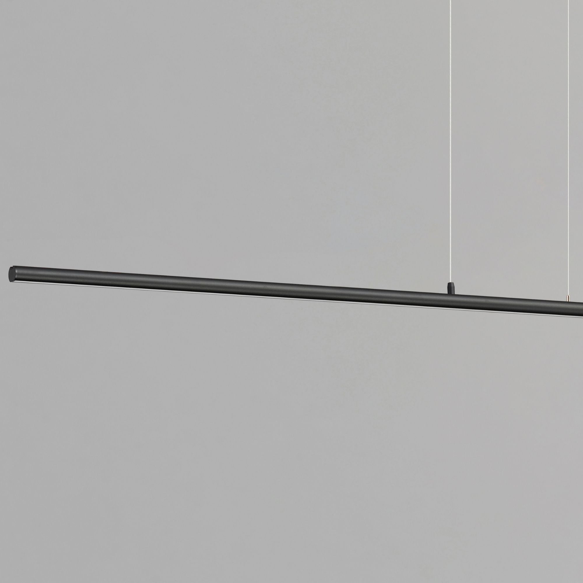 Continuum 94" LED Linear Pendant, Black Finish