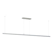 Continuum 94" LED Linear Pendant, Satin Aluminum Finish