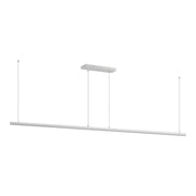 Continuum 94" LED Linear Pendant, White Finish
