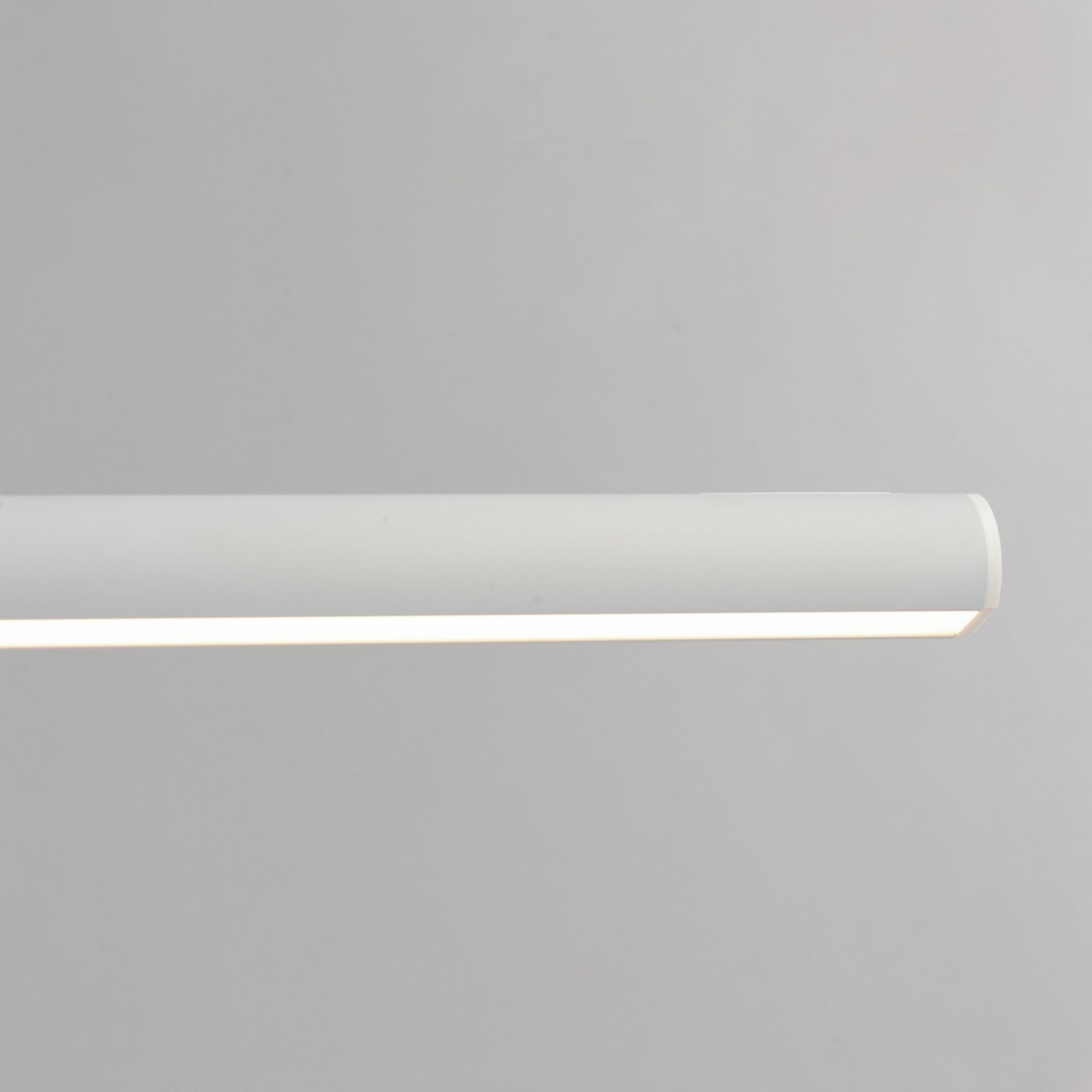 Continuum 94" LED Linear Pendant, White Finish
