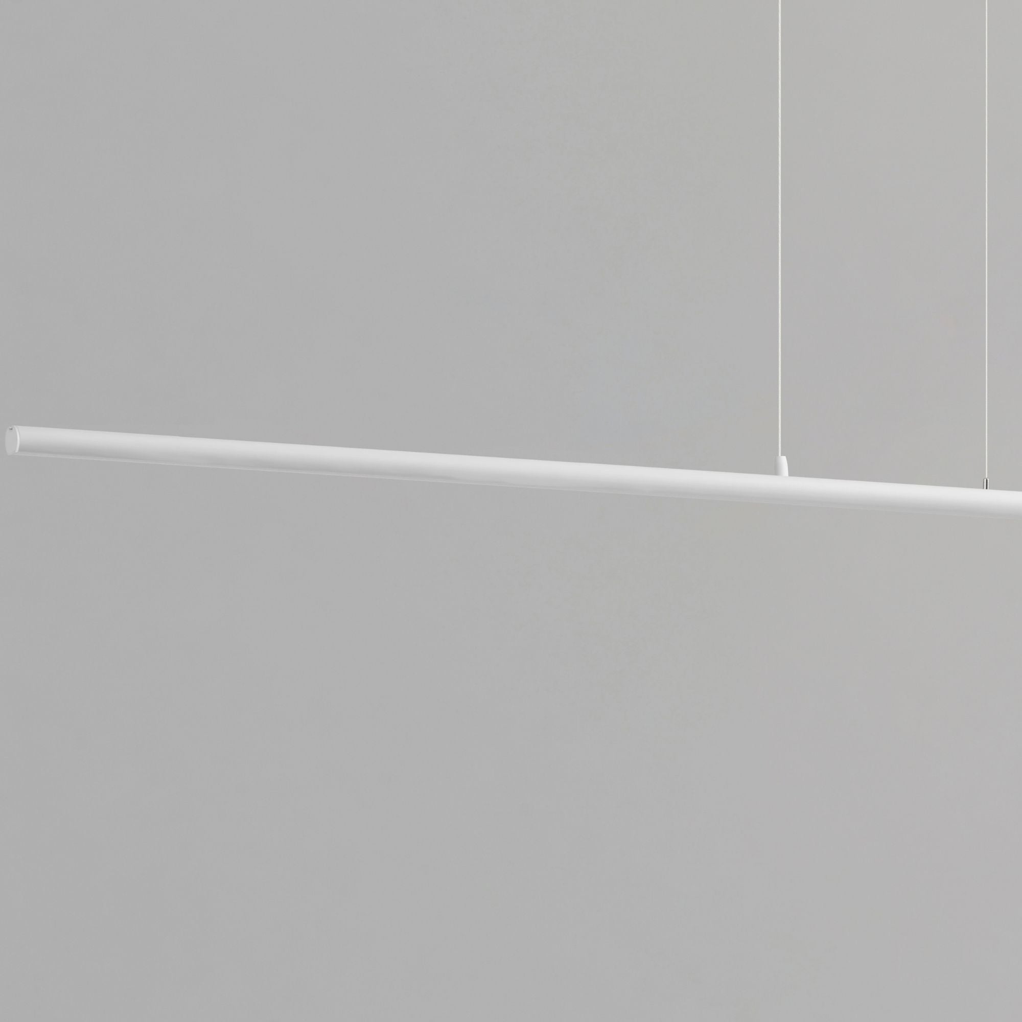 Continuum 94" LED Linear Pendant, White Finish