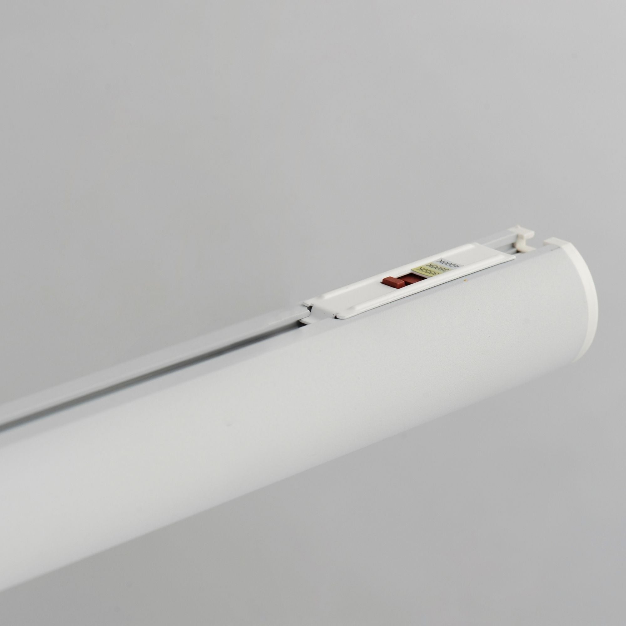 Continuum 94" LED Linear Pendant, White Finish
