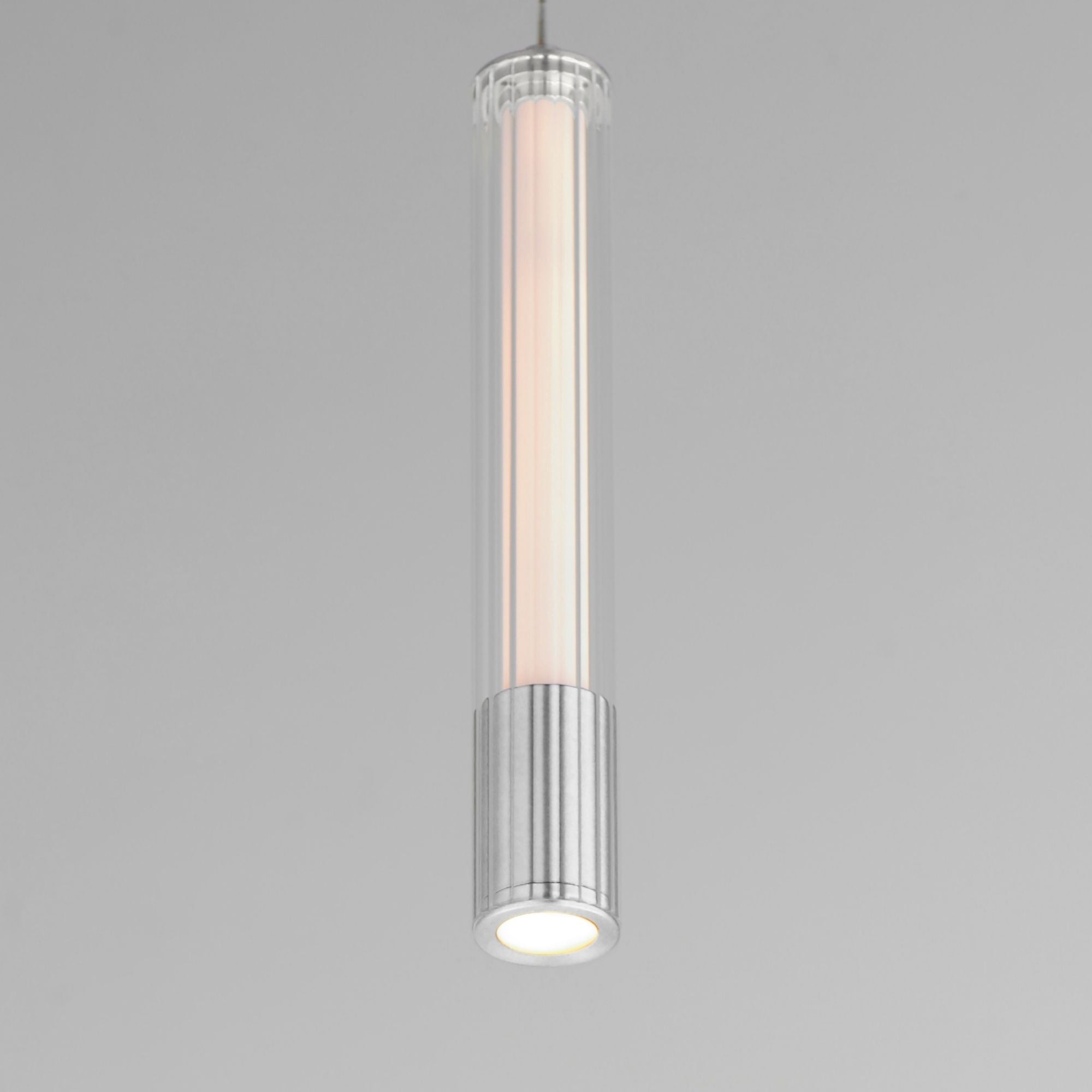 Cortex 10" LED Mini Pendant, Polished Chrome Finish