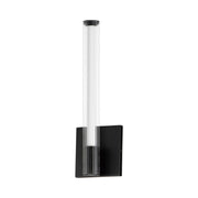 Cortex 14" LED Wall Sconce, Black Finish