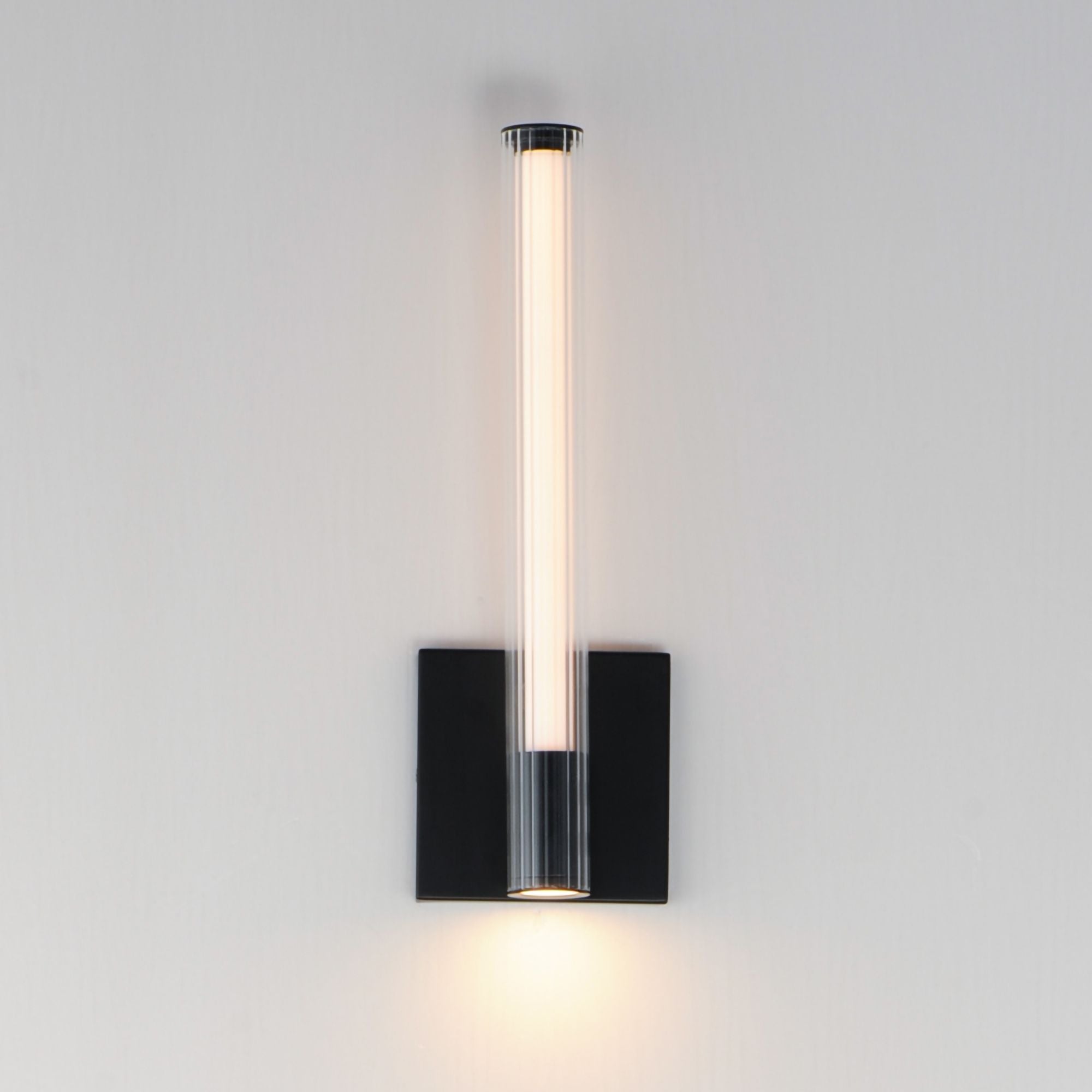 Cortex 14" LED Wall Sconce, Black Finish