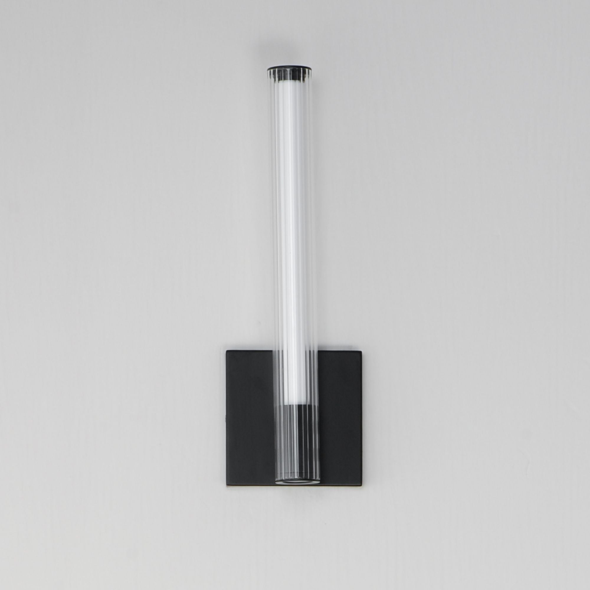 Cortex 14" LED Wall Sconce, Black Finish