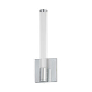 Cortex 14" LED Wall Sconce, Polished Chrome Finish