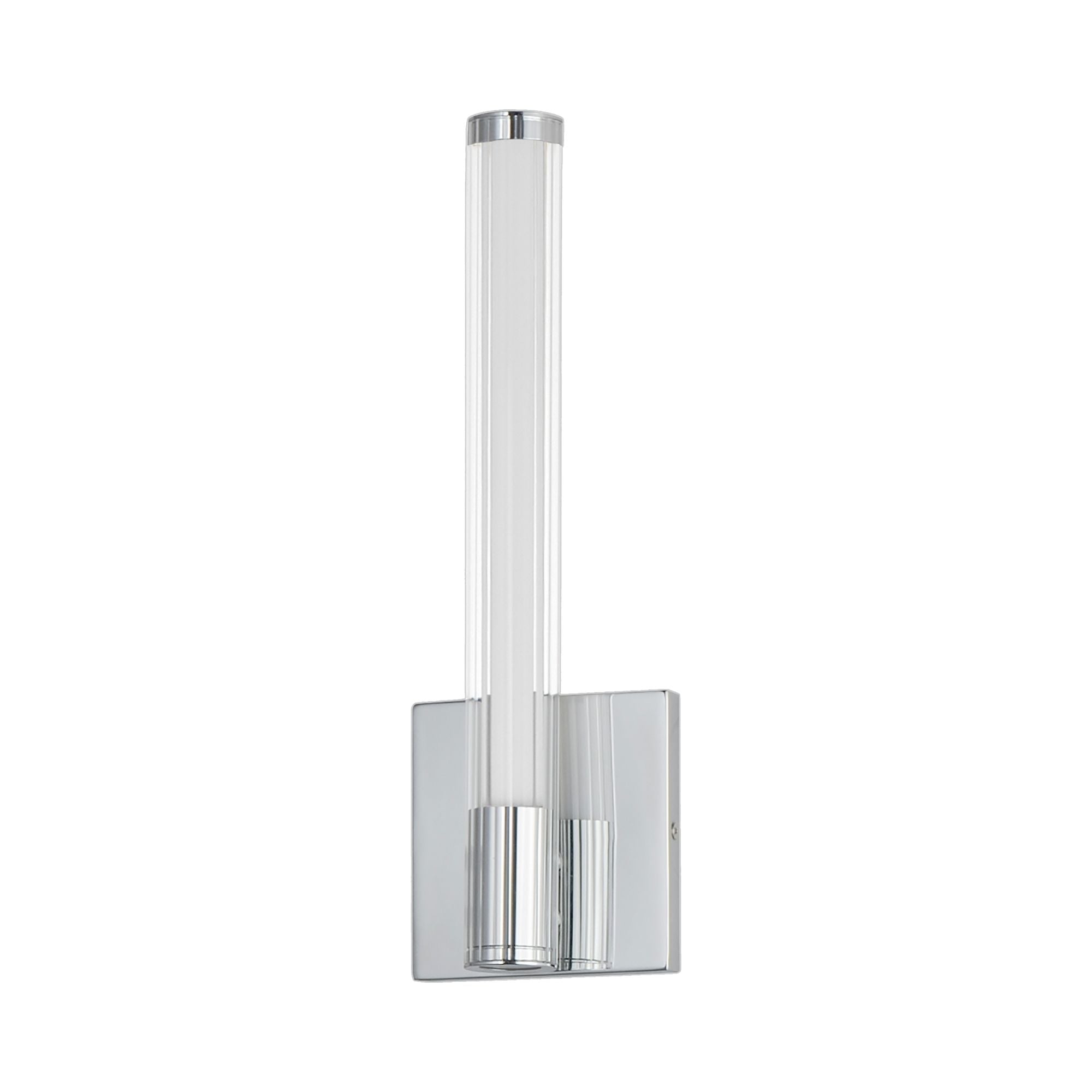 Cortex 14" LED Wall Sconce, Polished Chrome Finish