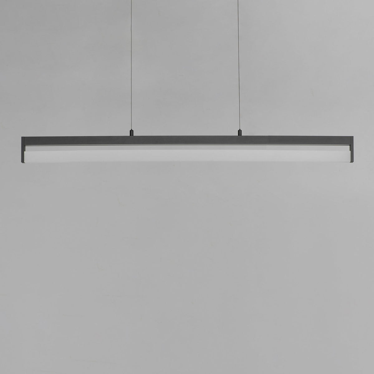 ET2 Crossbar 48 in. Pendant Light, Black, Integrated LED