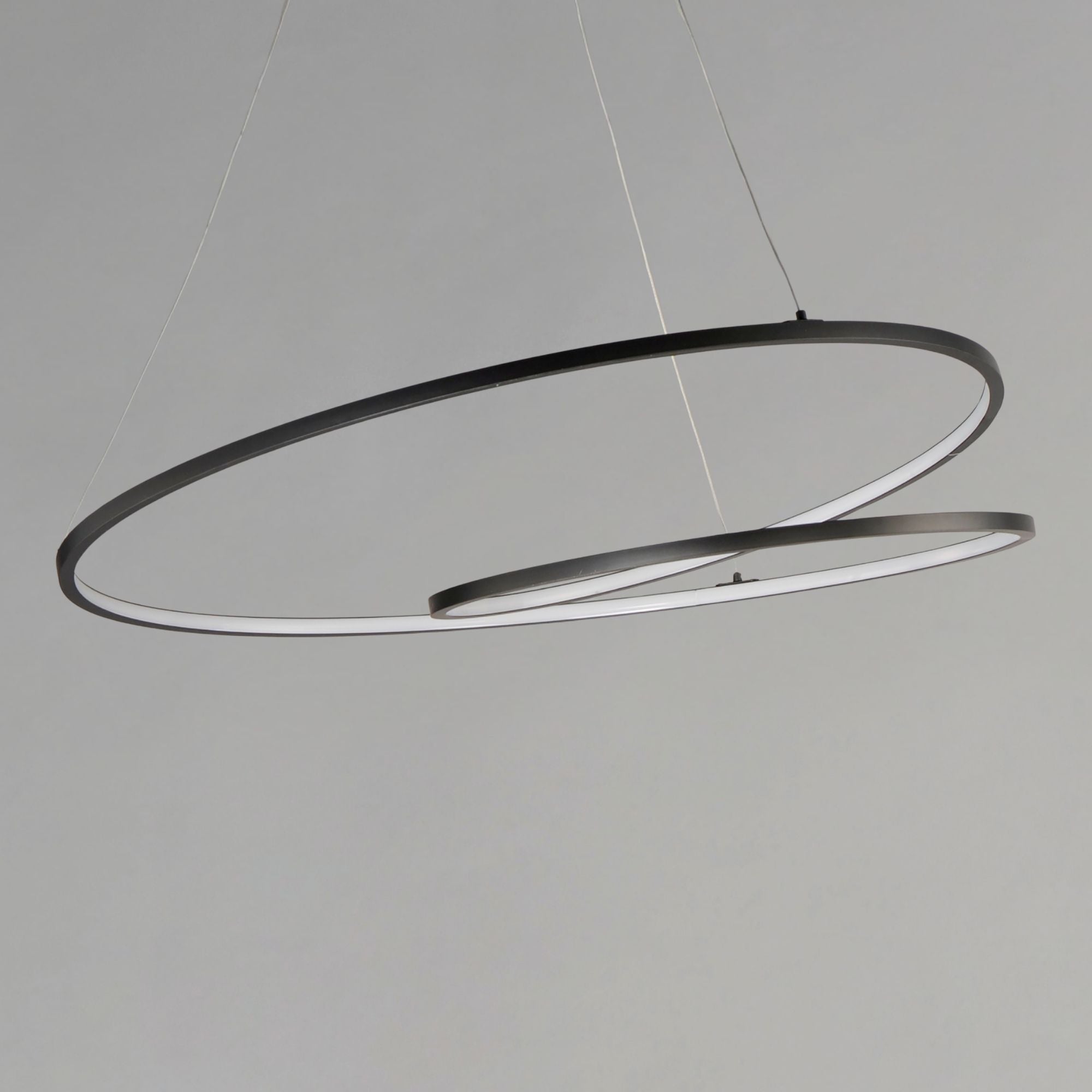 ET2 Lighting - Cycle 25" LED Pendant, Black Finish | Bees Lighting
