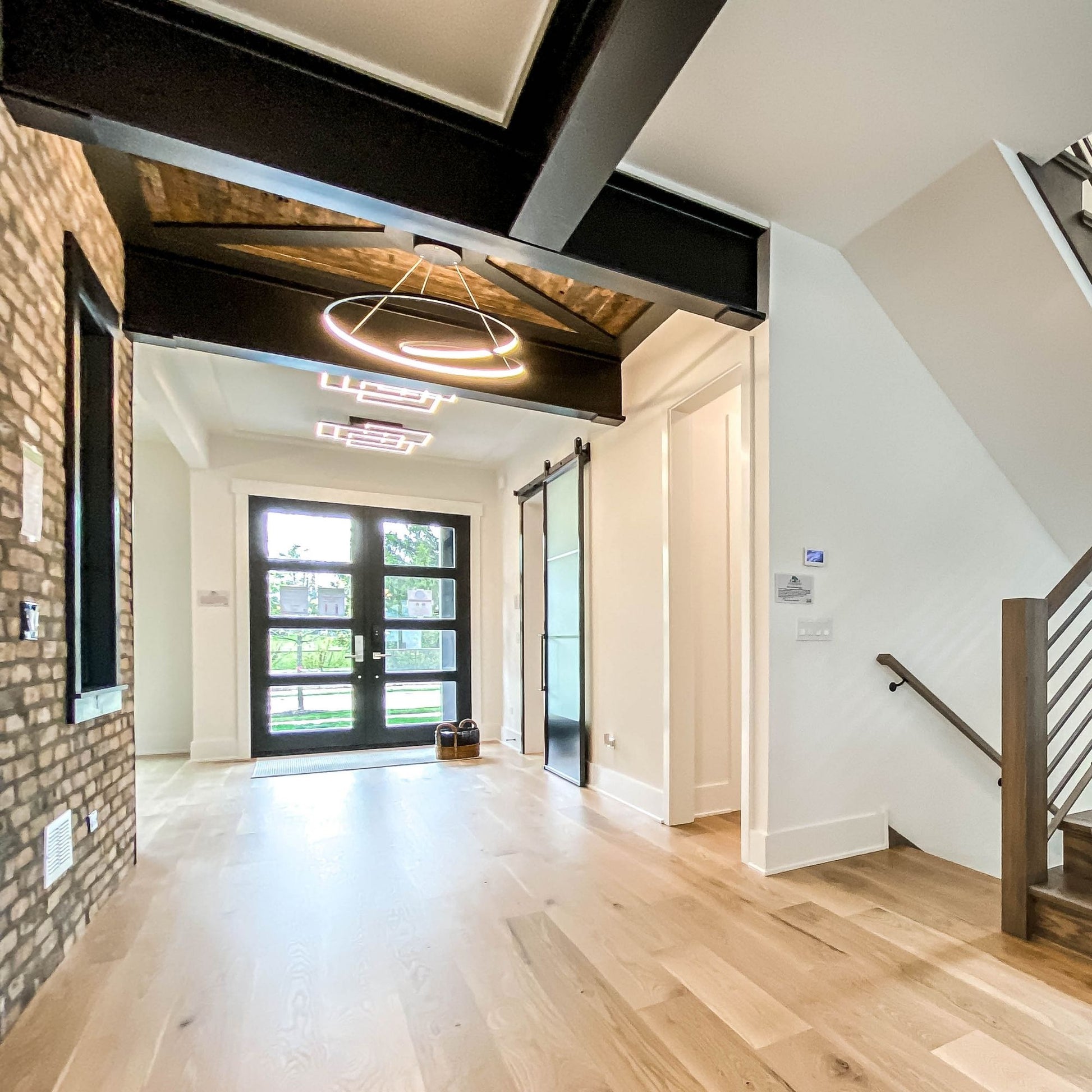 ET2 Lighting - Cycle 32" LED Pendant, Black Finish | Bees Lighting