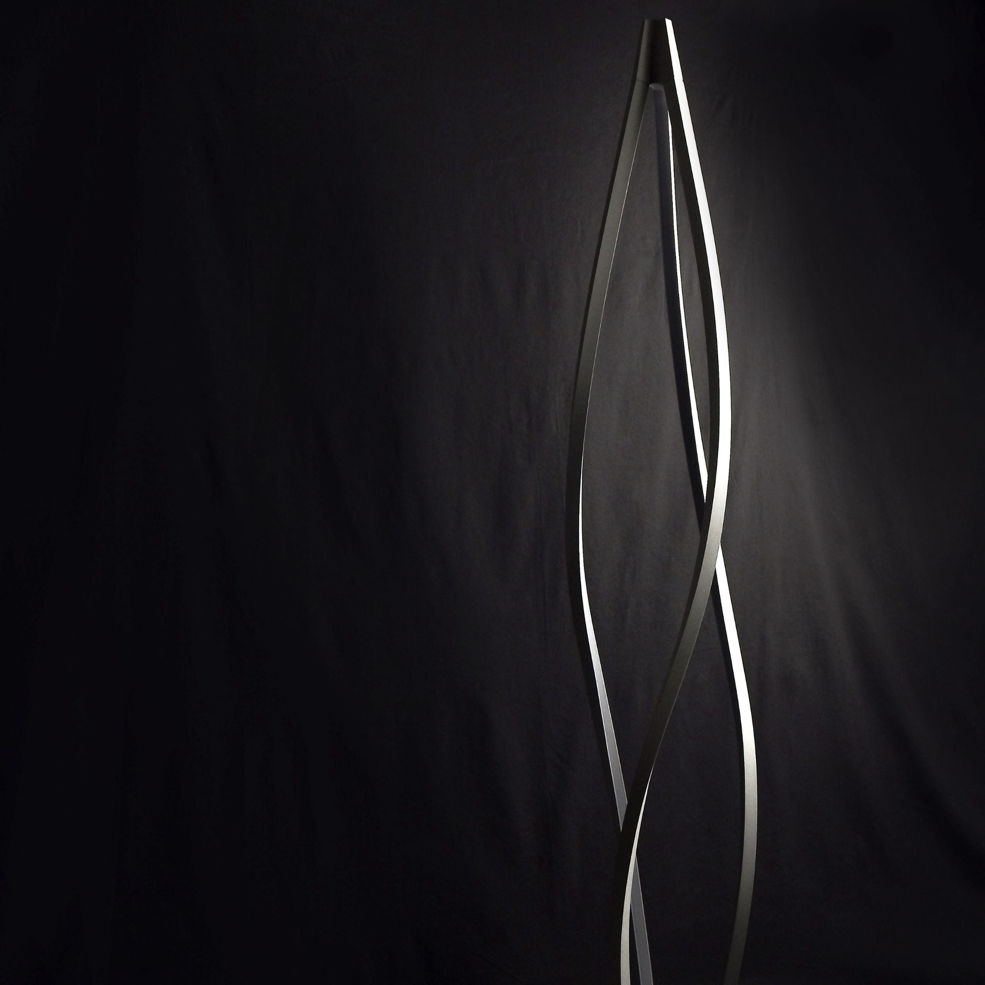 Cyclone LED 72" Floor Lamp, Matte White Finish