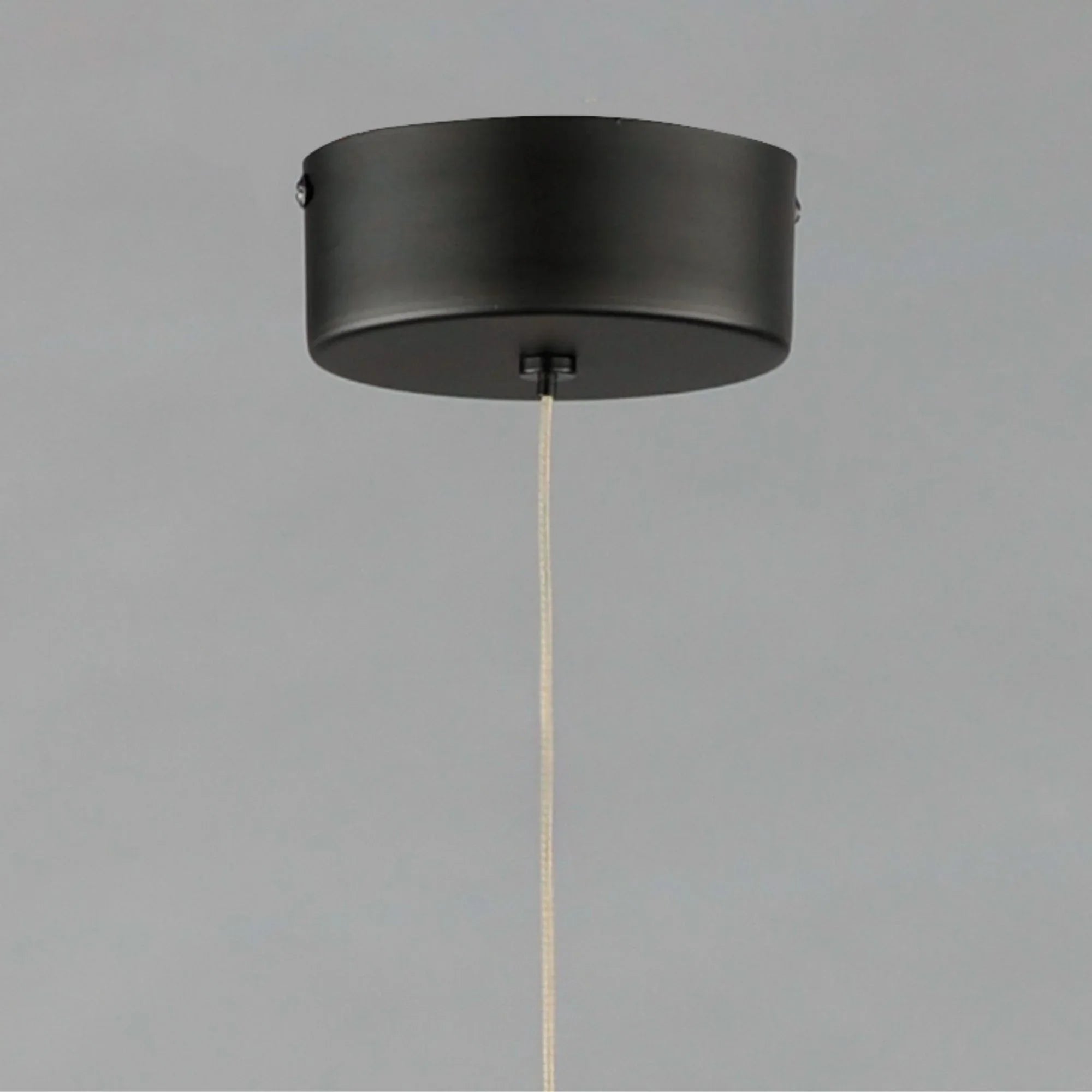 ET2 Lighting - Diaphane 20" LED Mini Pendant, Black Finish | Bees Lighting