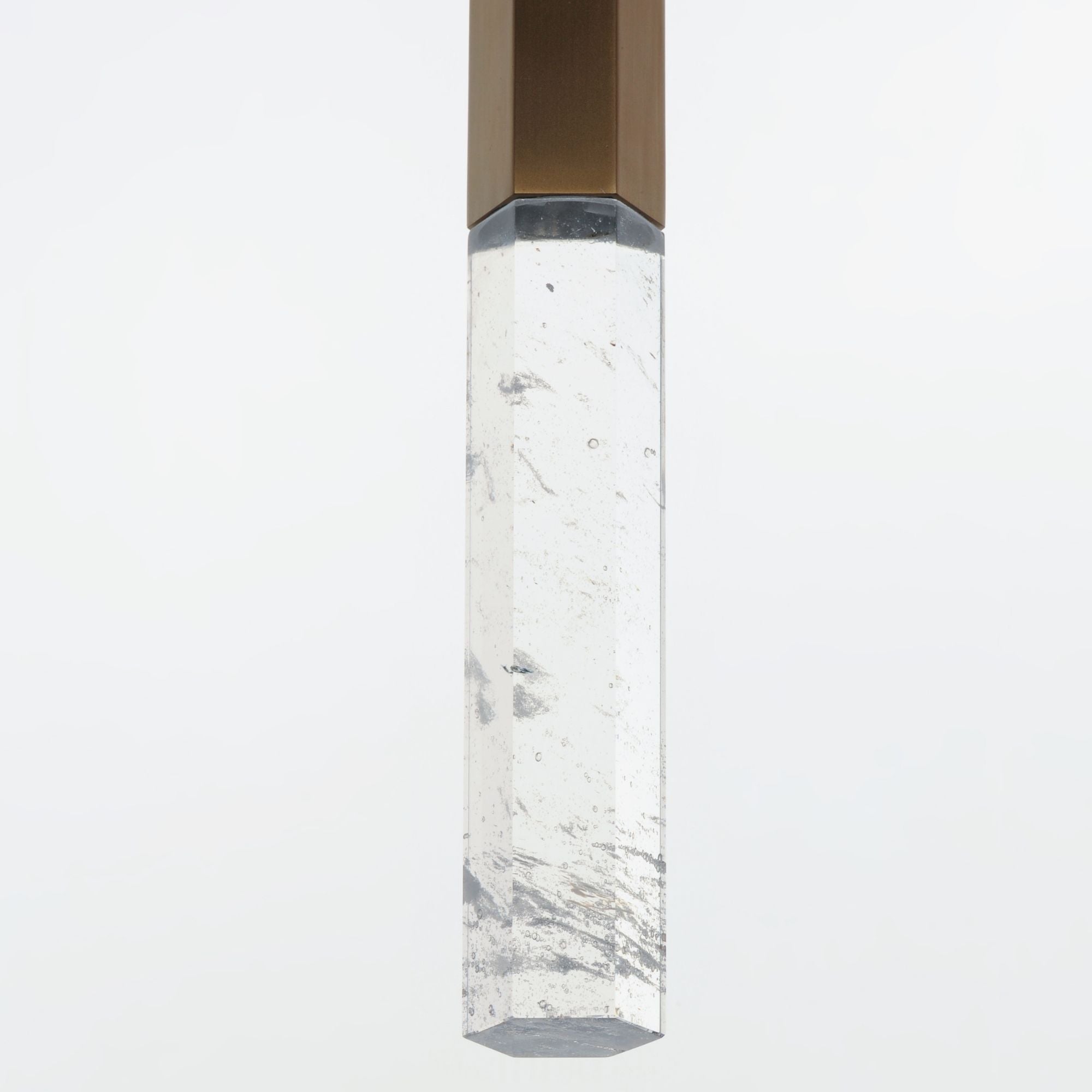 Diaphane 20" LED Mini Pendant, Gold Finish