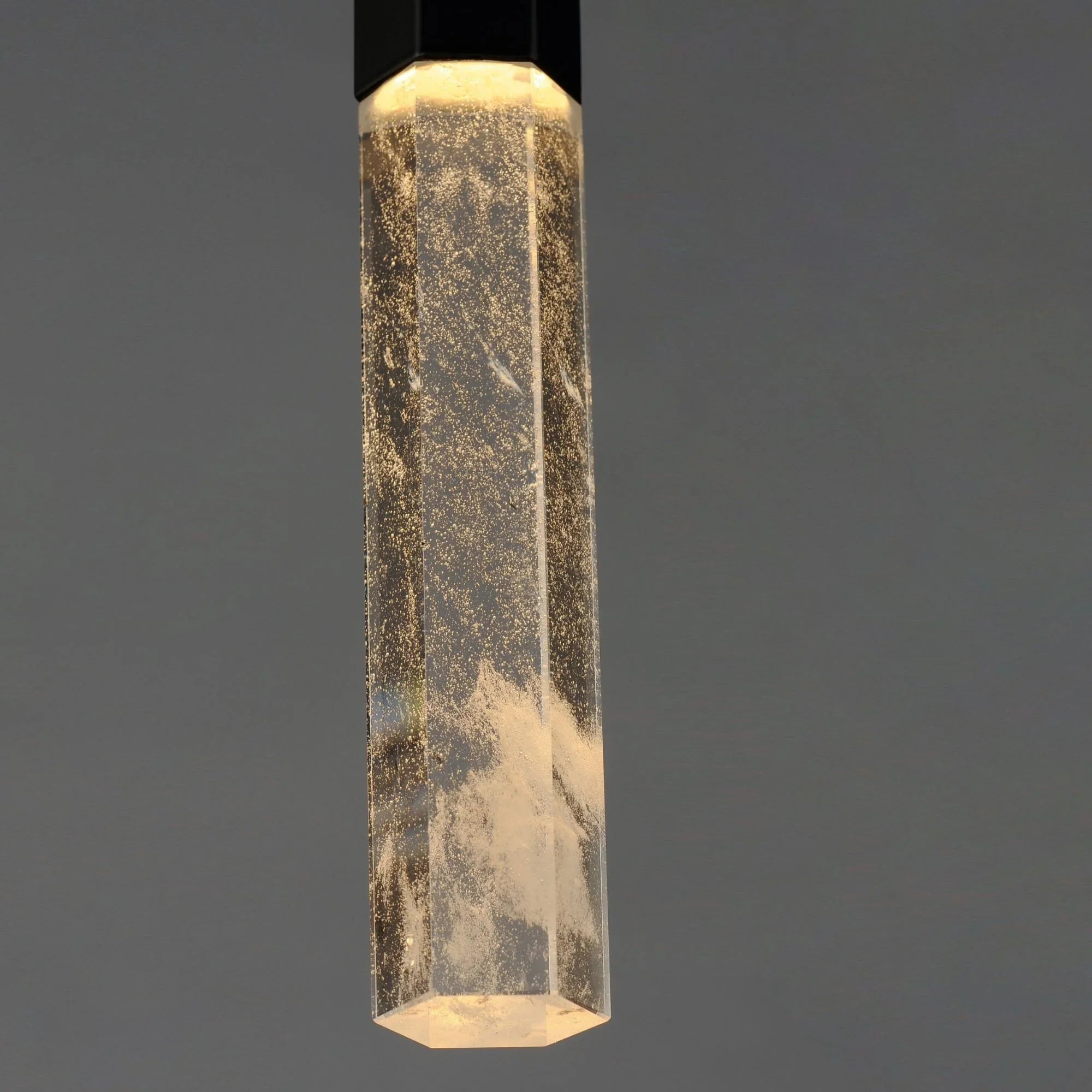 ET2 Lighting - Diaphane 24" LED Mini Pendant, Black Finish | Bees Lighting