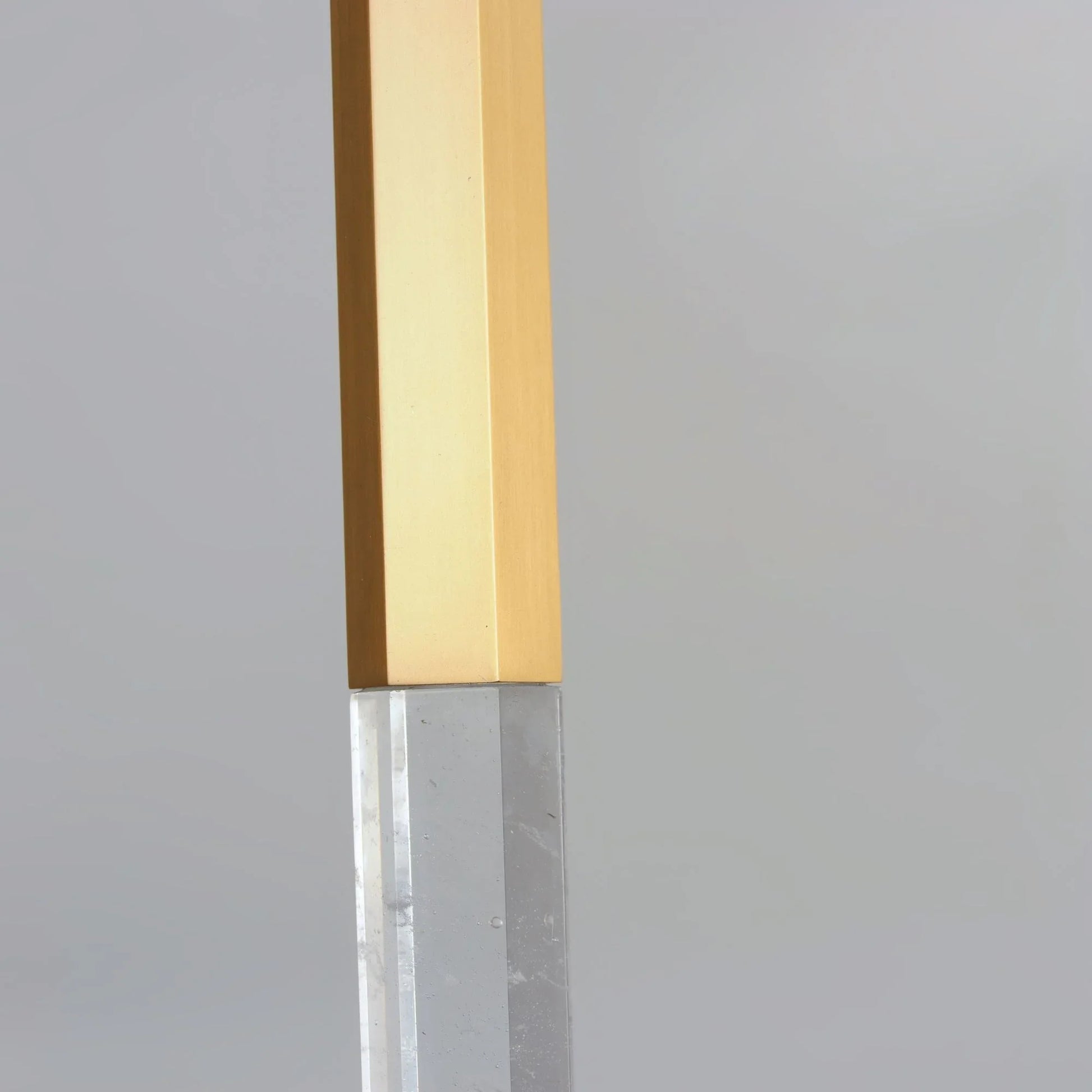 ET2 Lighting - Diaphane 24" LED Mini Pendant, Gold Finish | Bees Lighting