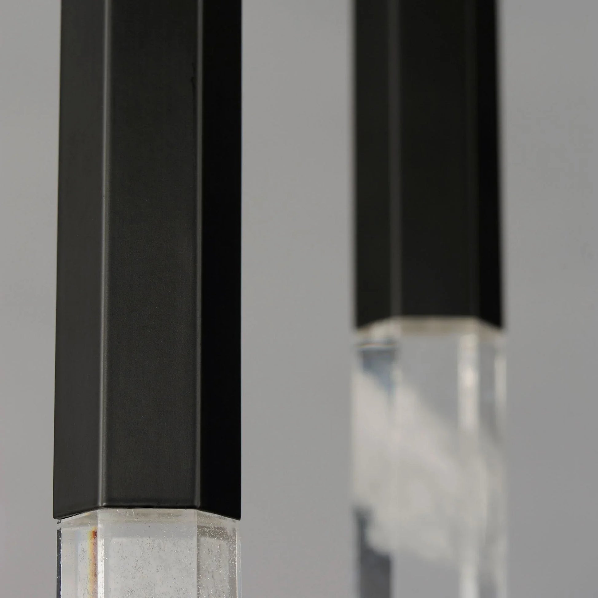 ET2 Lighting - Diaphane 10" 3-Light LED Pendant, Black Finish | Bees Lighting