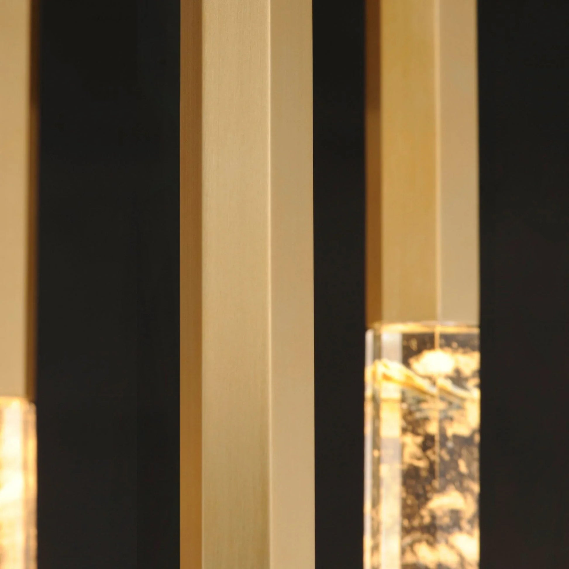 ET2 Lighting - Diaphane 10" 3-Light LED Pendant, Gold Finish | Bees Lighting