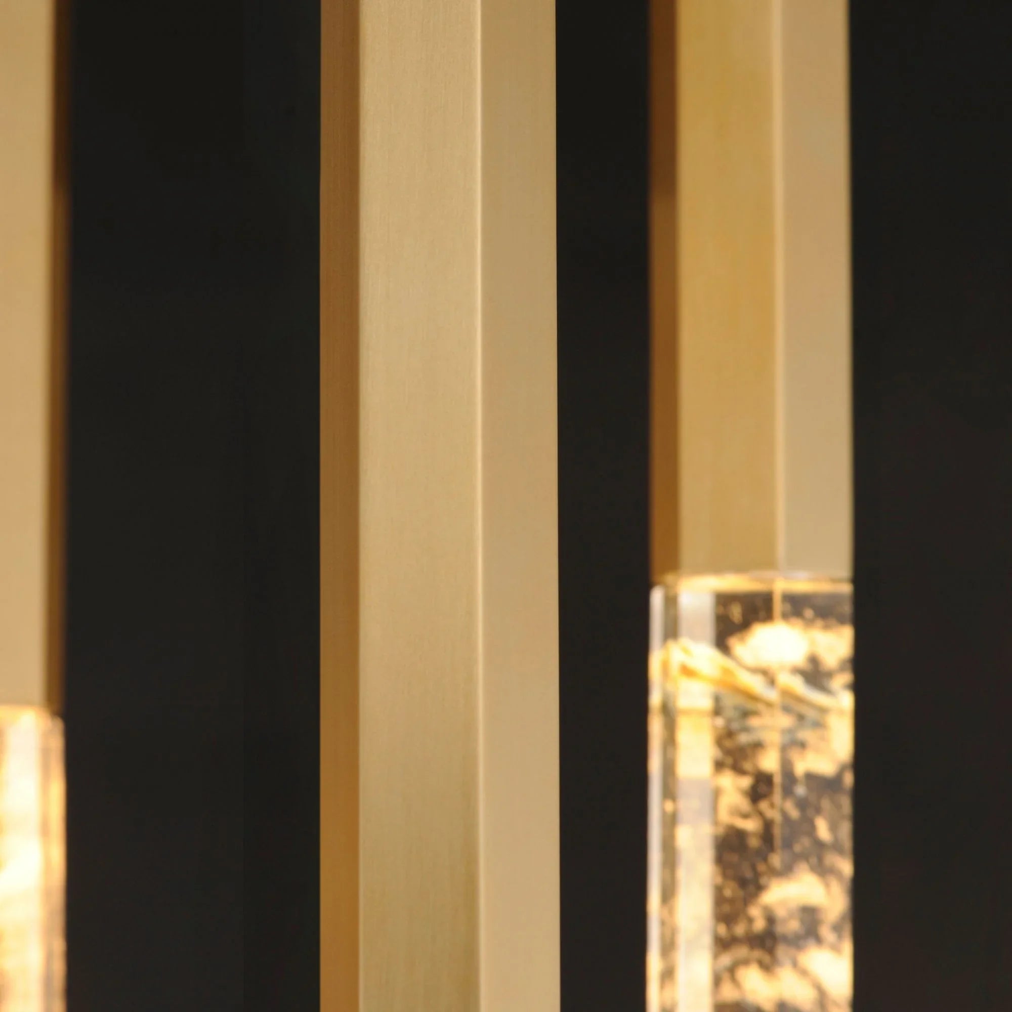 ET2 Lighting - Diaphane 10" 3-Light LED Pendant, Gold Finish | Bees Lighting