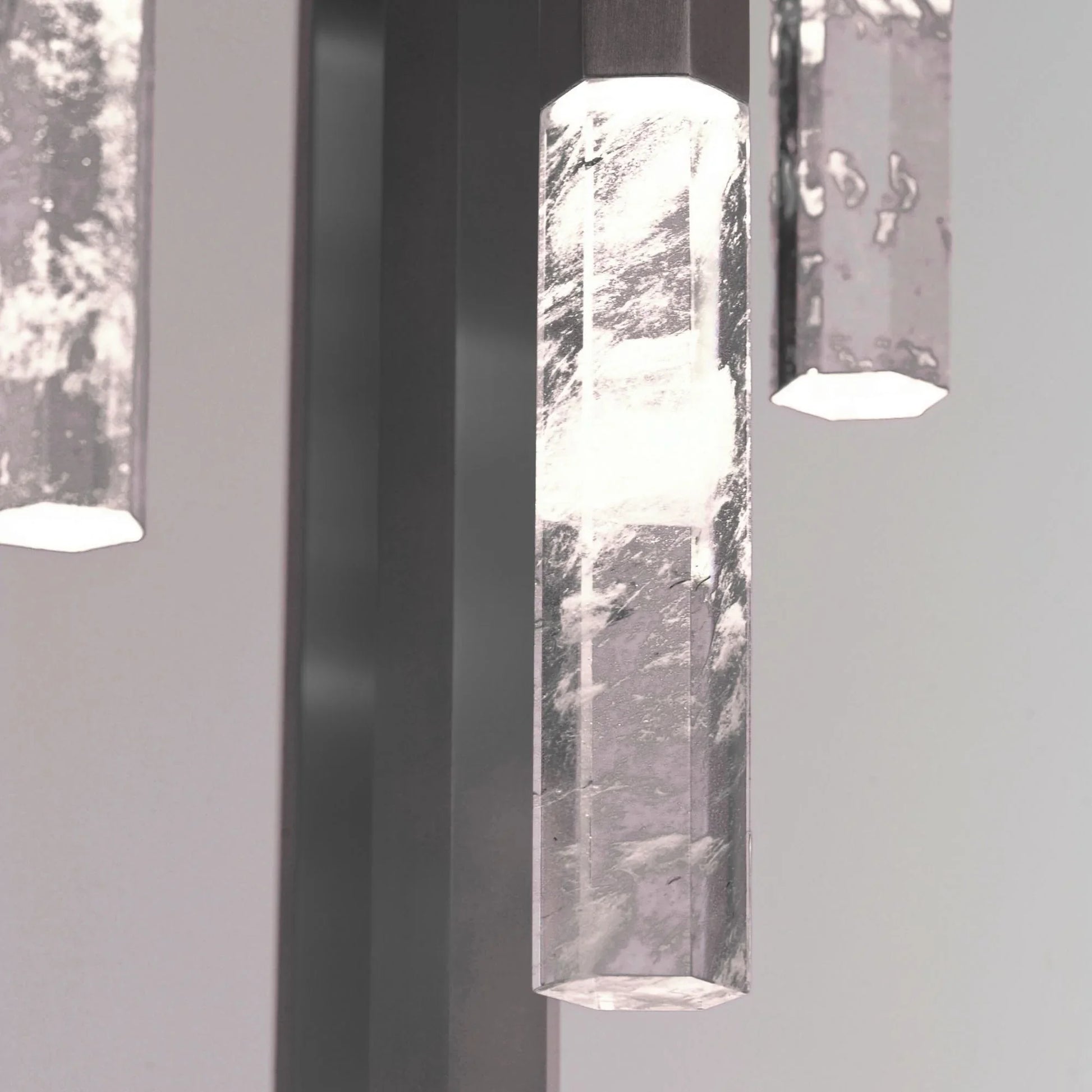 ET2 Lighting - Diaphane 15" 9-Light LED Pendant, Black Finish | Bees Lighting