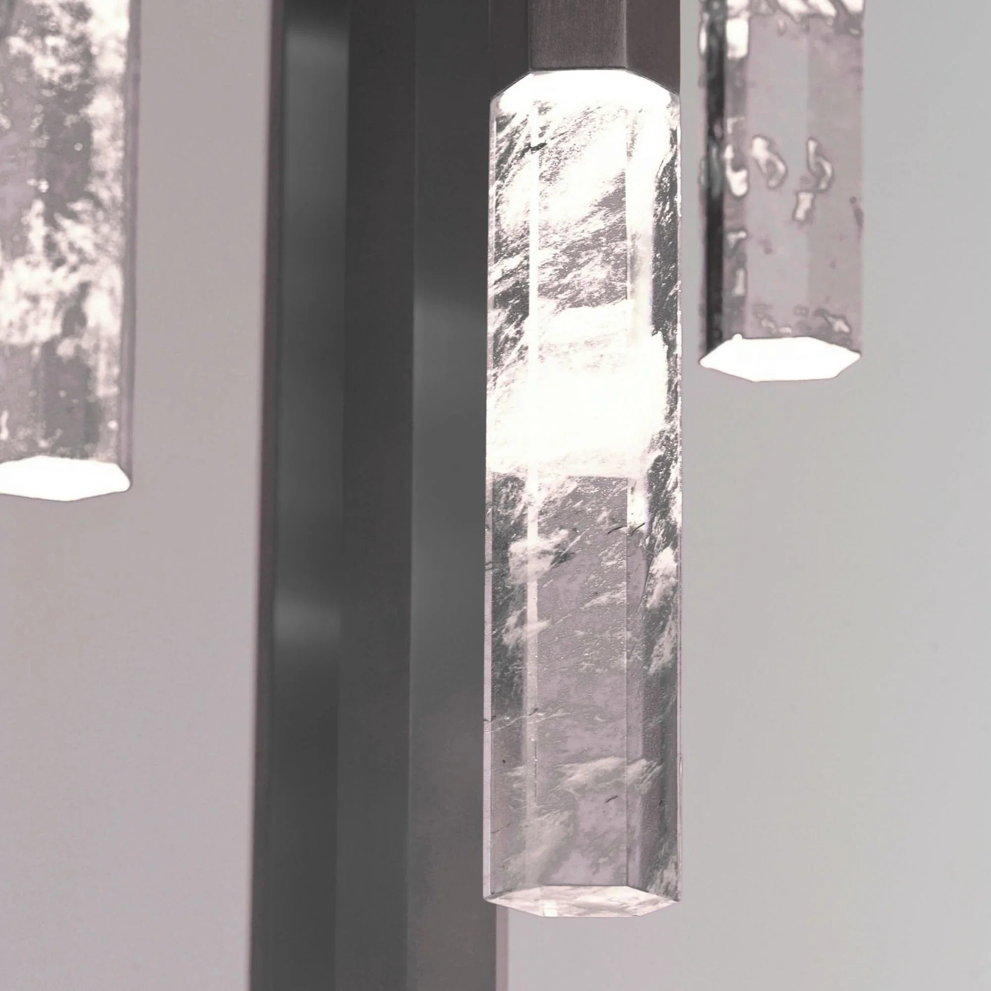 ET2 Lighting - Diaphane 15" 9-Light LED Pendant, Black Finish | Bees Lighting