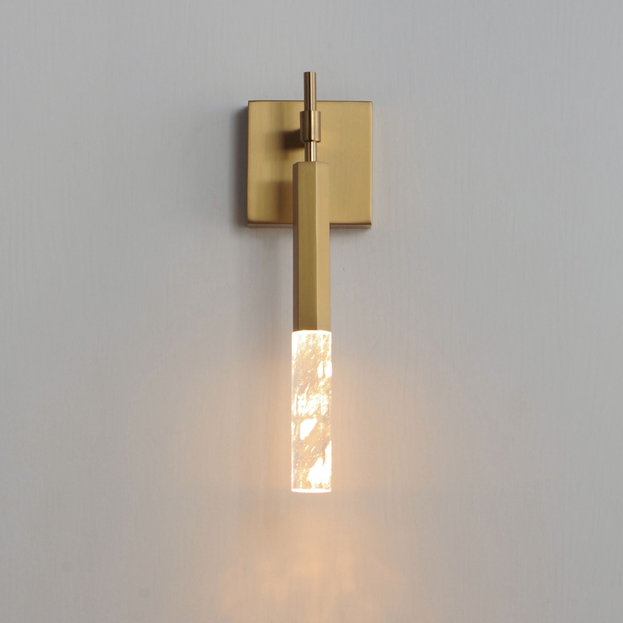 Diaphane 16" LED Wall Sconce, Gold Finish