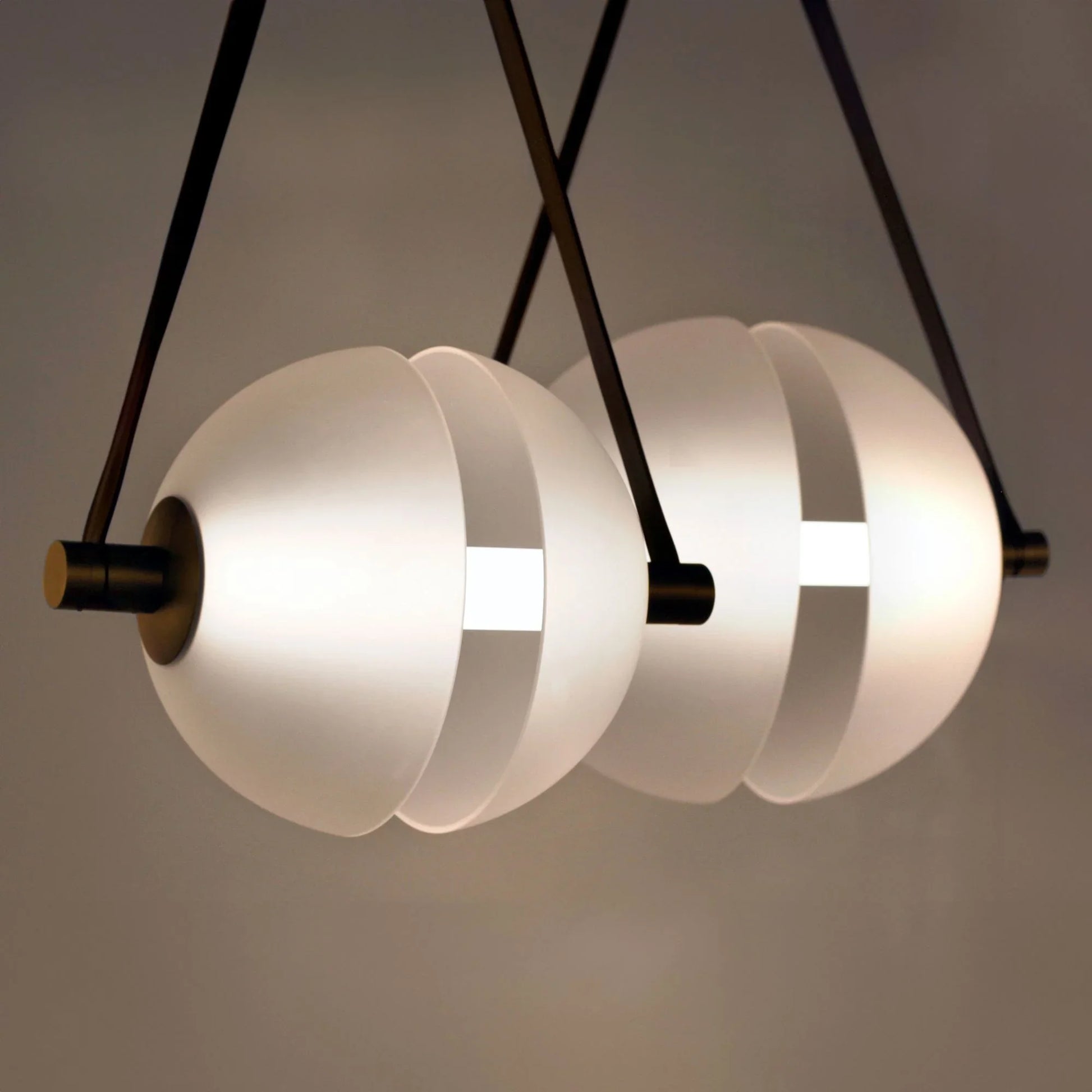 ET2 Lighting - Dispatch 23" LED Pendant, Natural Aged Brass Finish | Bees Lighting