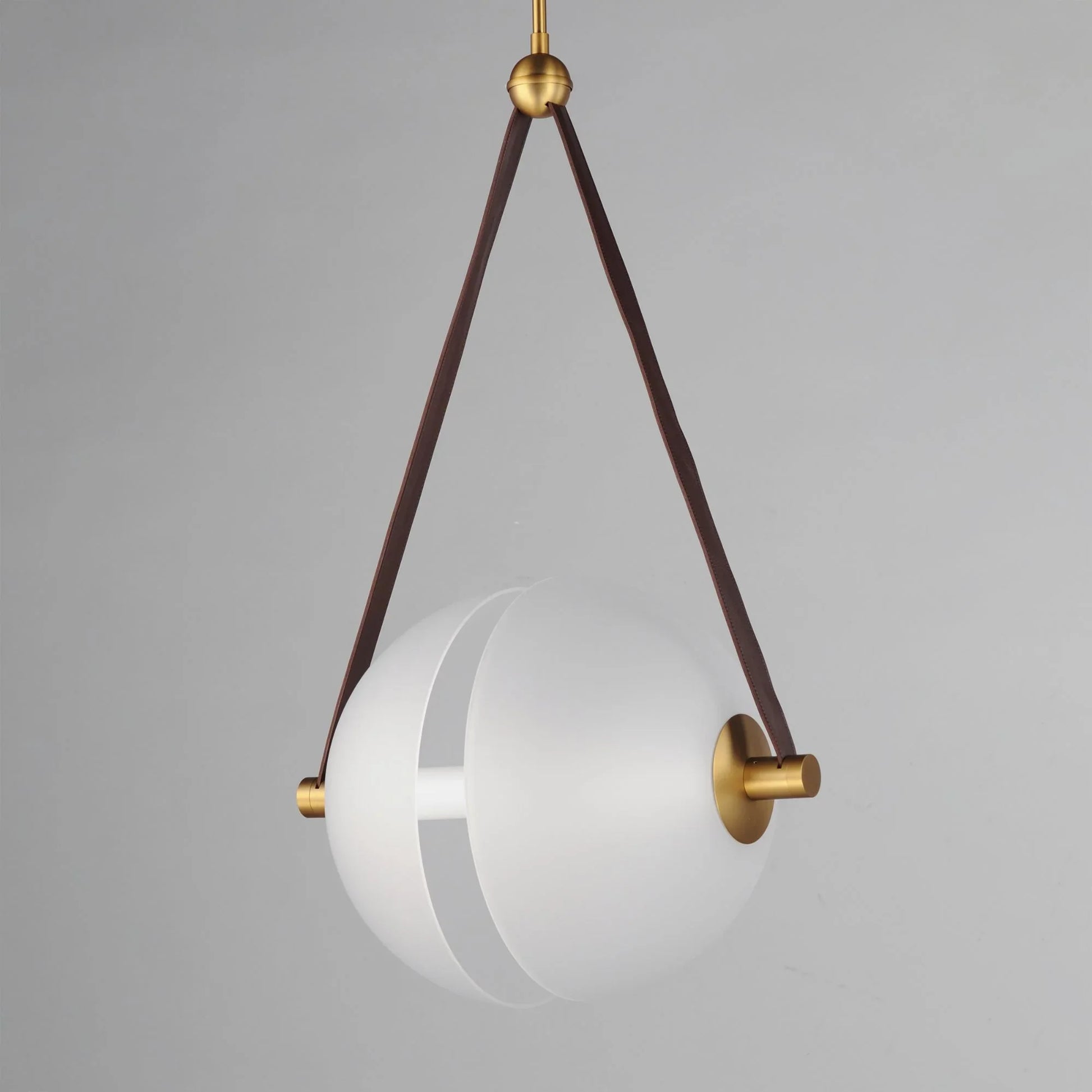 ET2 Lighting - Dispatch 23" LED Pendant, Natural Aged Brass Finish | Bees Lighting