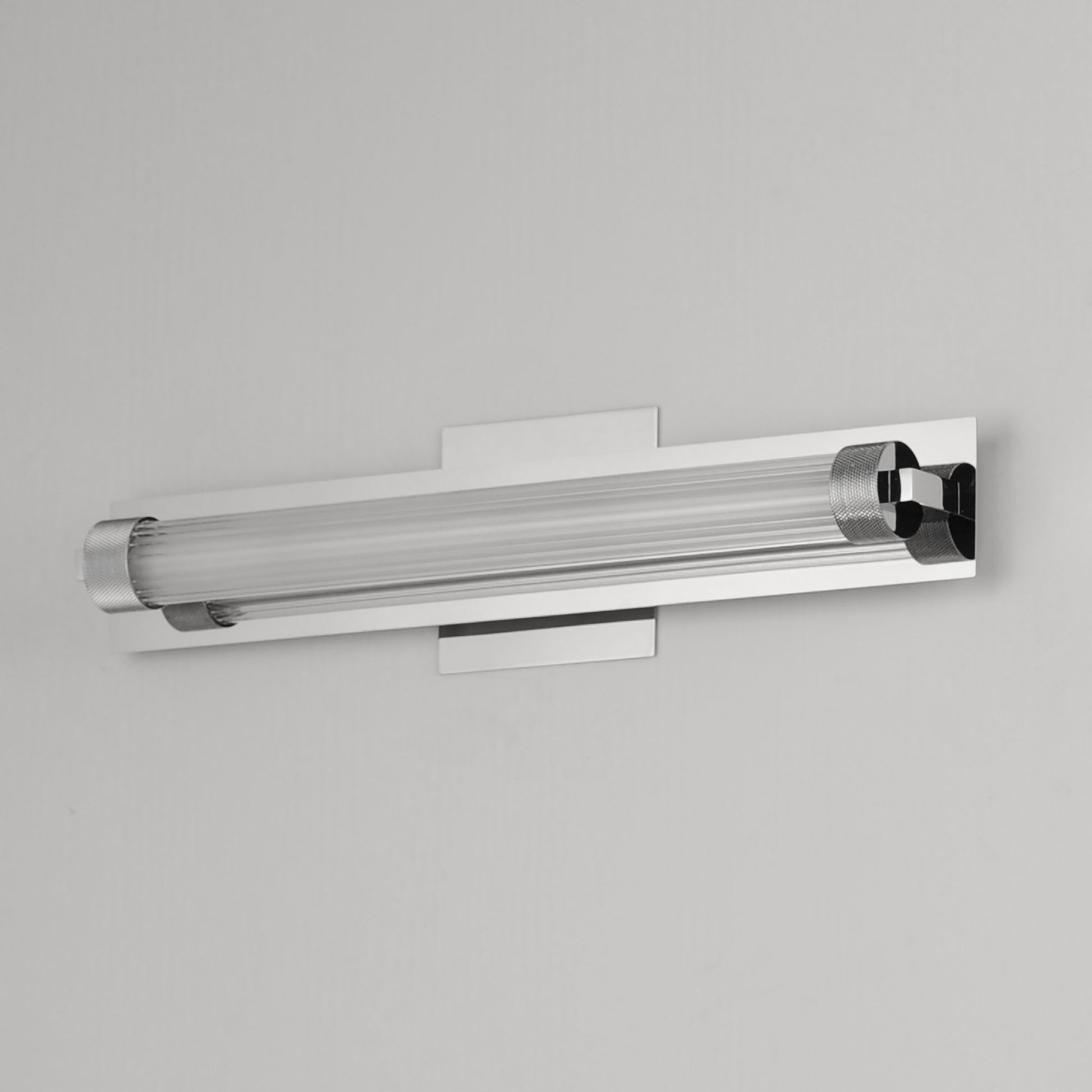 ET2 Lighting - Doric 19" LED Bath Sconce, Polished Chrome Finish | Bees Lighting