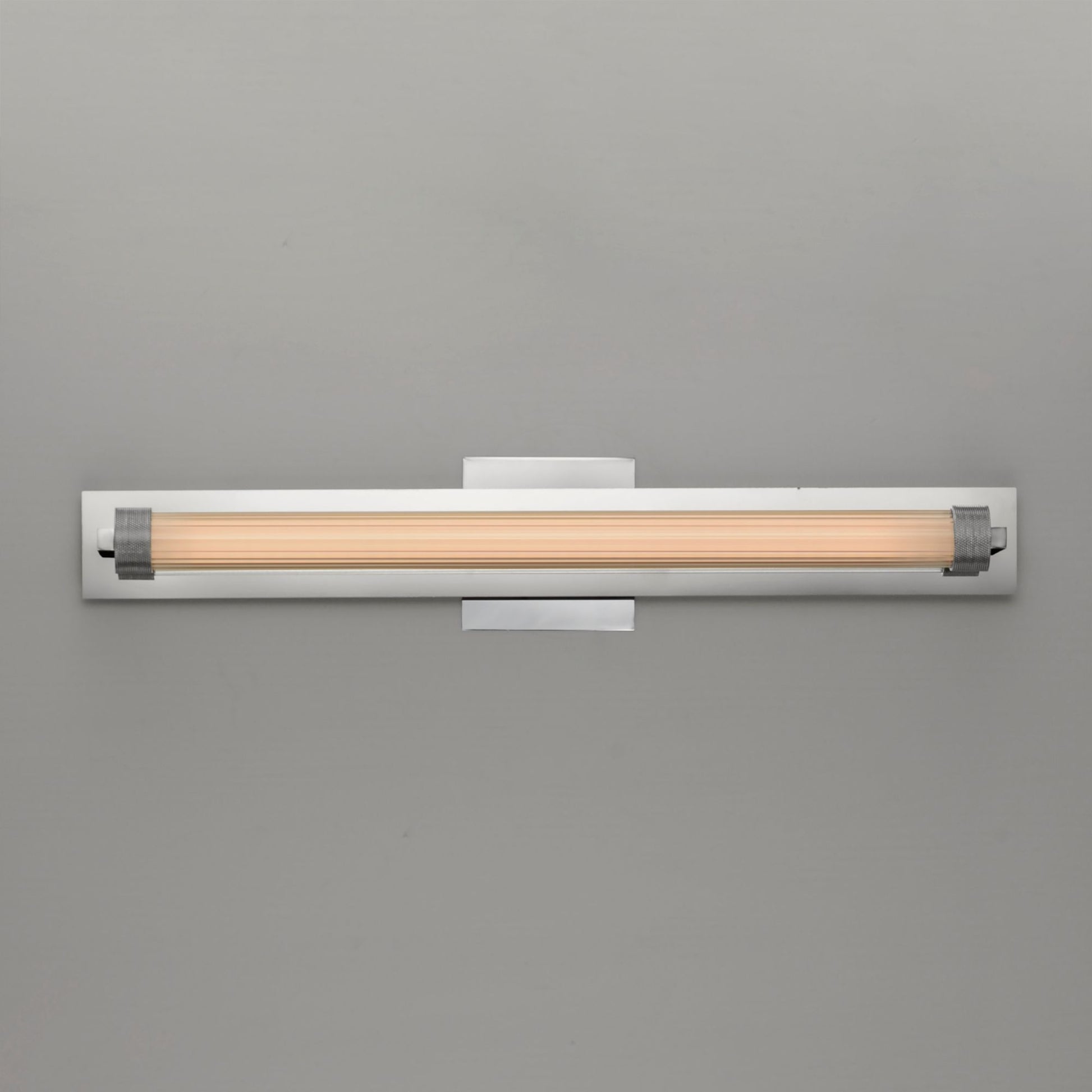 ET2 Lighting - Doric 26" LED Bath Sconce, Polished Chrome Finish | Bees Lighting
