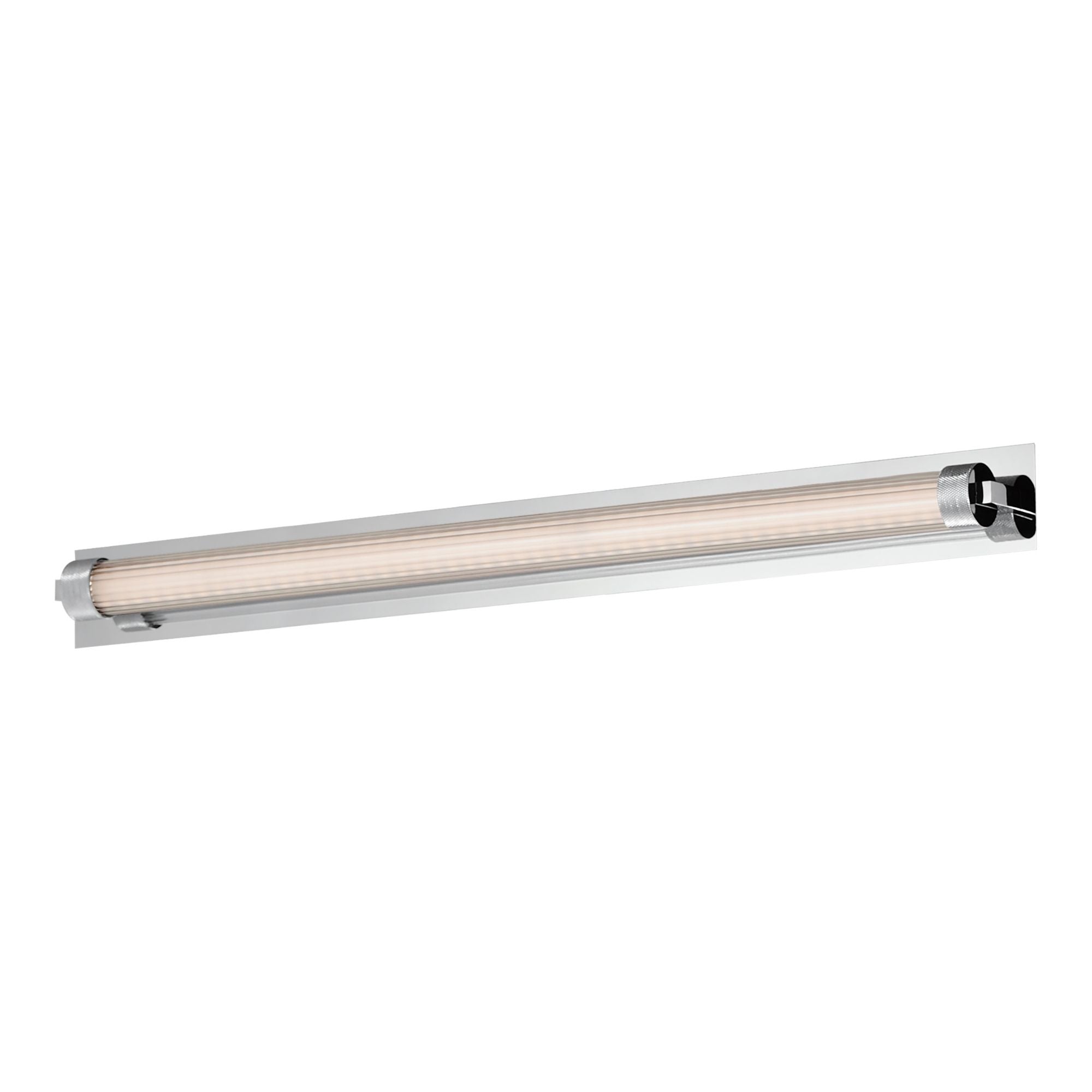 Doric 30" LED Bath Sconce, Polished Chrome Finish