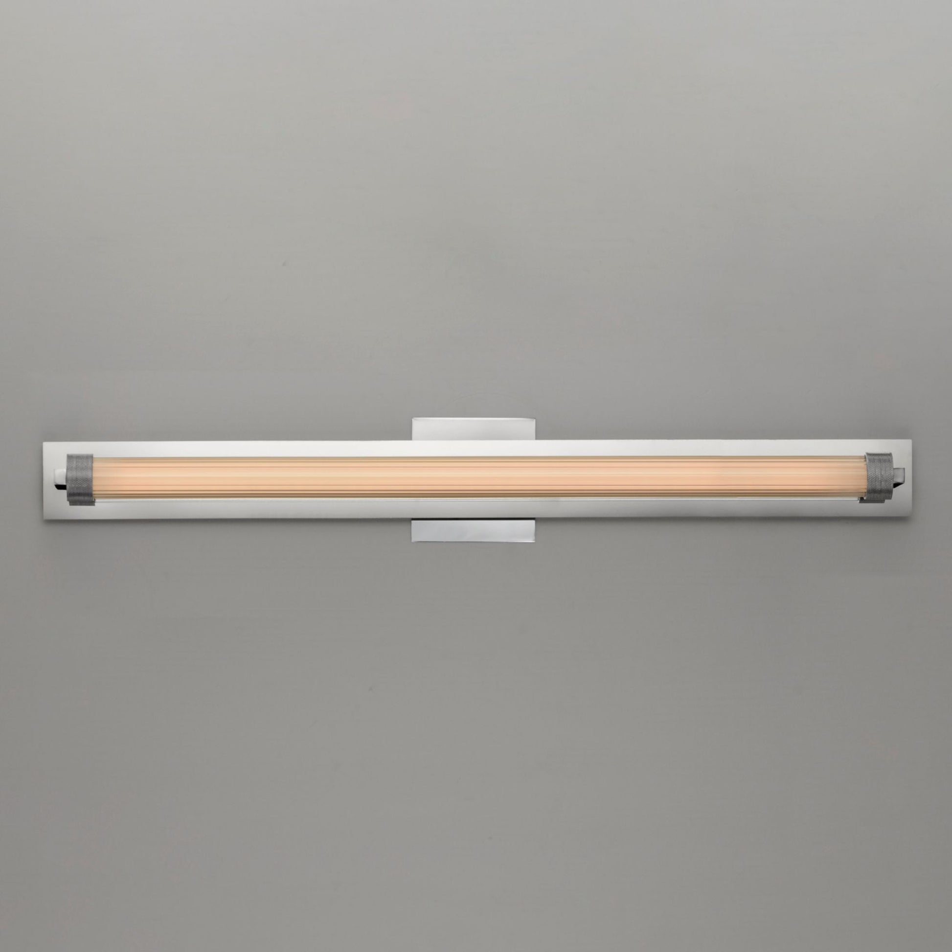ET2 Lighting - Doric 30" LED Bath Sconce, Polished Chrome Finish | Bees Lighting
